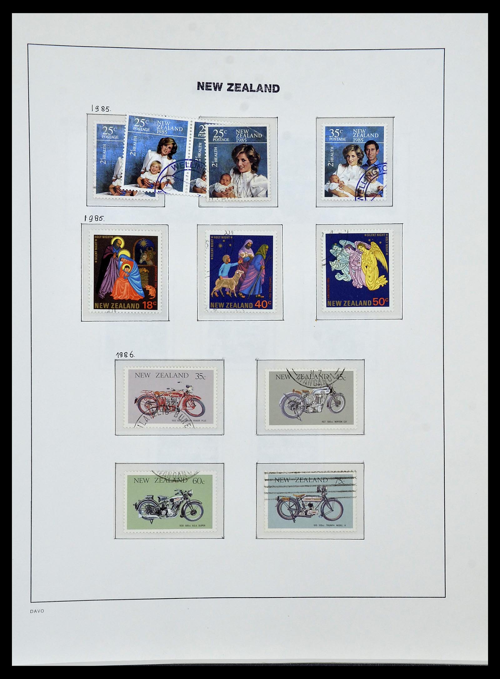 34288 072 - Stamp collection 34288 New Zealand 1900-2002.