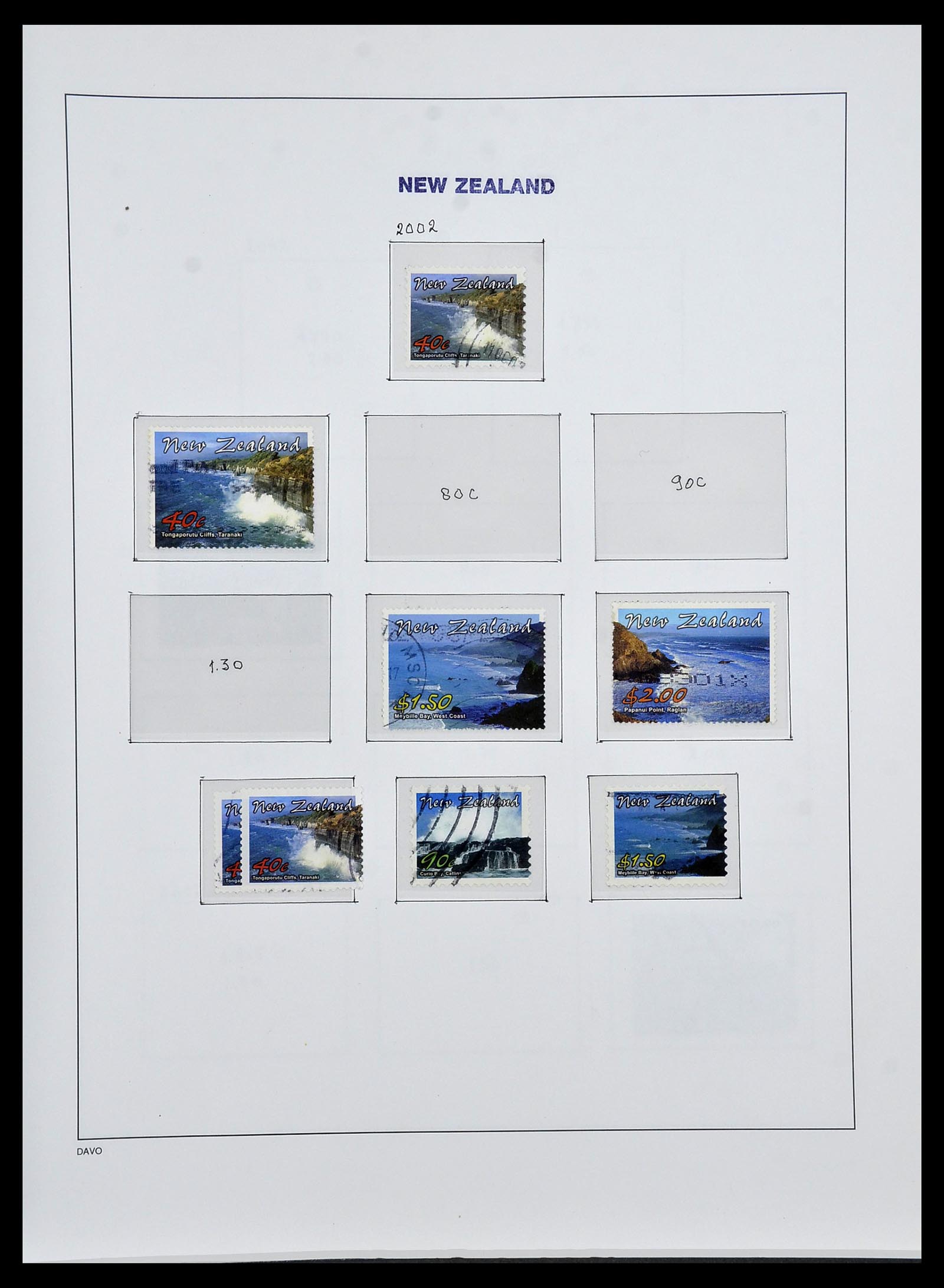 34288 163 - Stamp collection 34288 New Zealand 1900-2002.