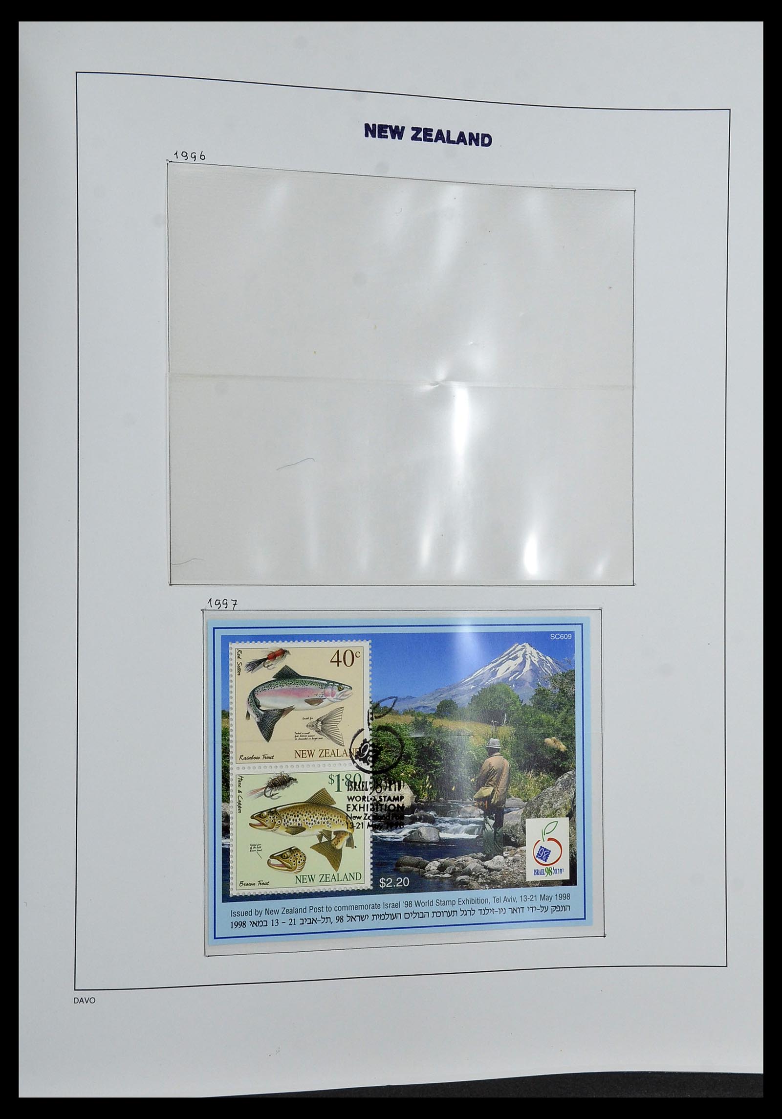 34288 196 - Postzegelverzameling 34288 Nieuw Zeeland 1900-2002.