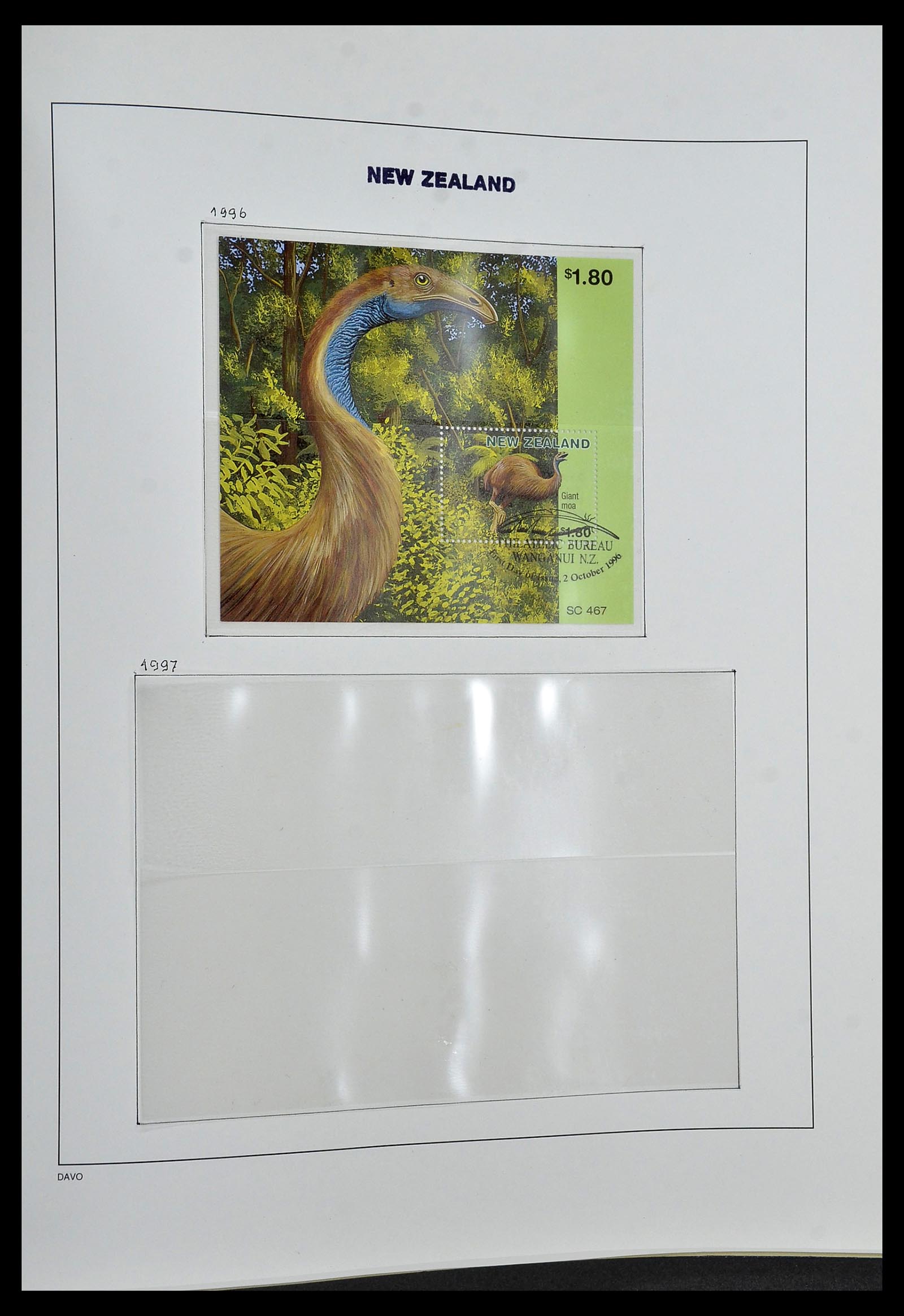 34288 198 - Postzegelverzameling 34288 Nieuw Zeeland 1900-2002.
