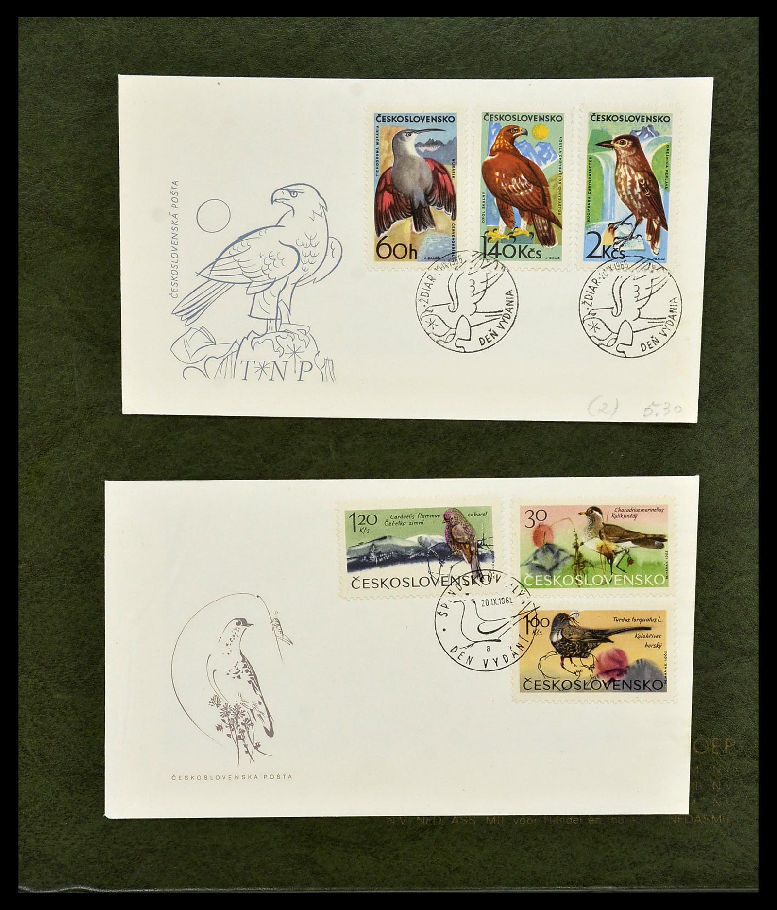 34290 006 - Postzegelverzameling 34290 Motief dieren postfris 1926-2005.