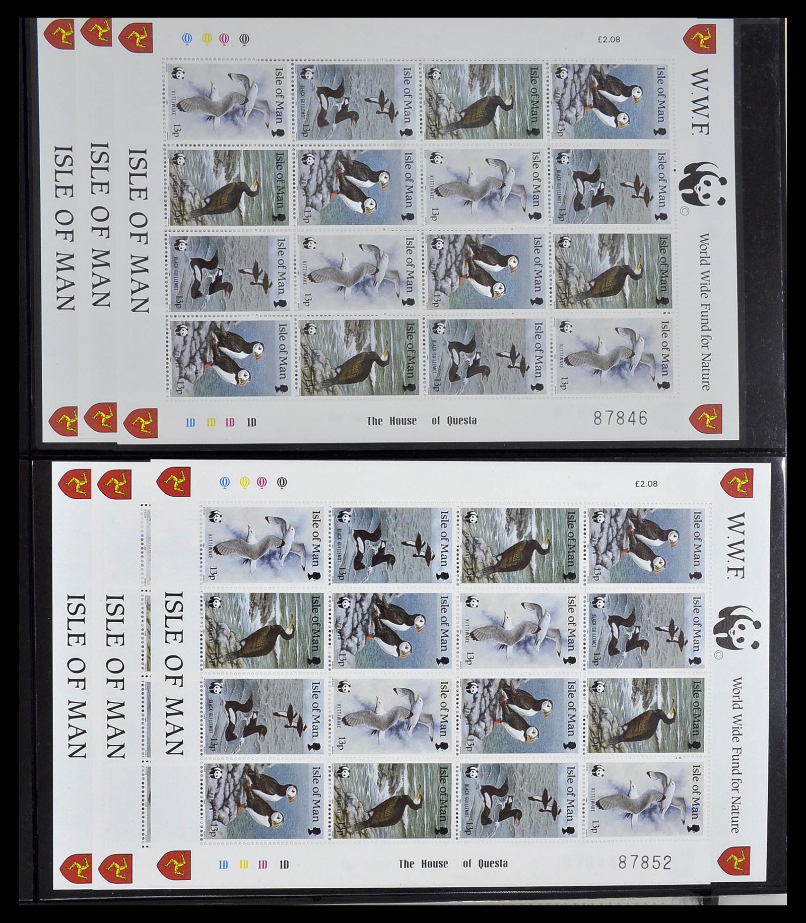 34290 011 - Postzegelverzameling 34290 Motief dieren postfris 1926-2005.