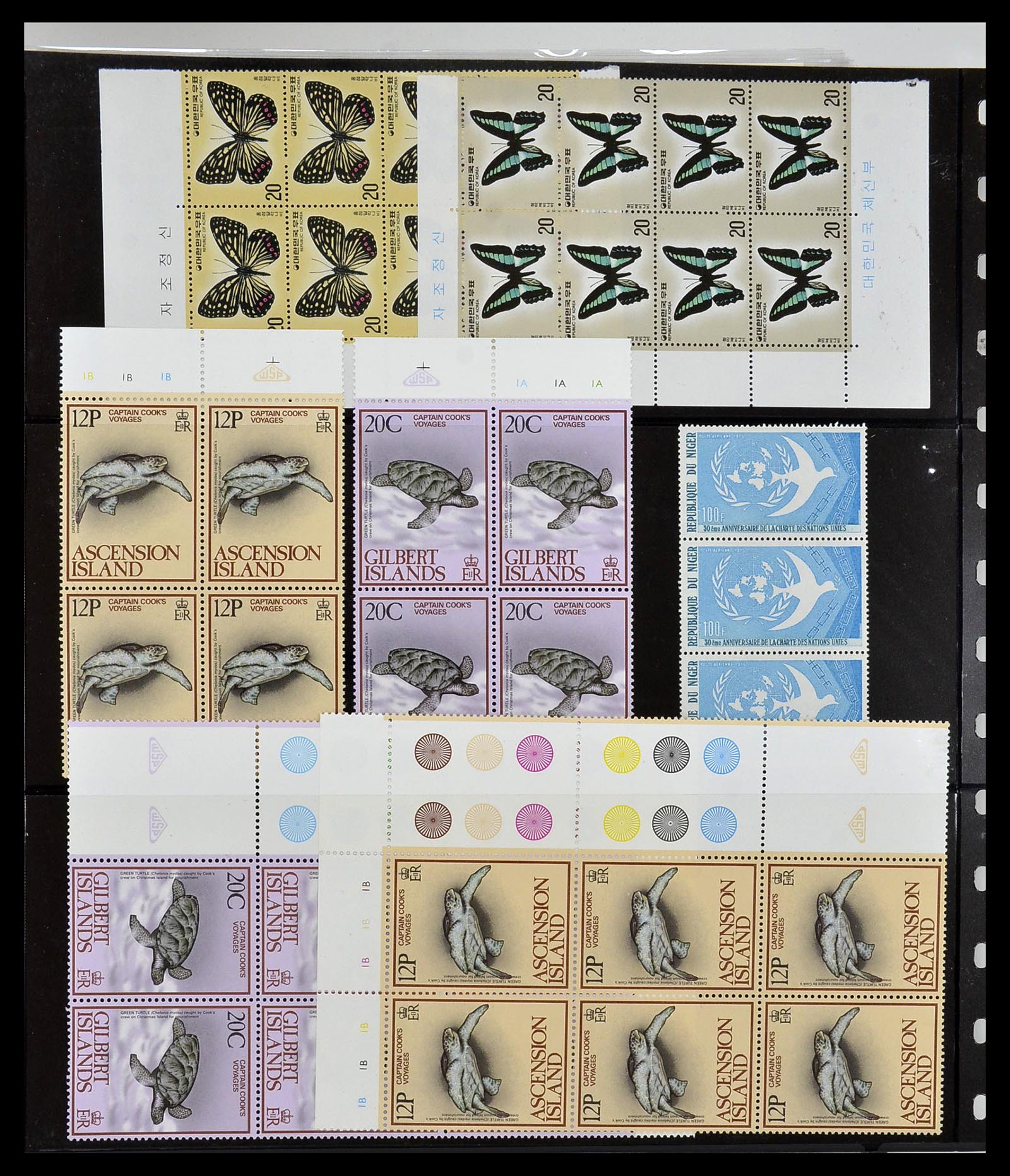 34290 014 - Postzegelverzameling 34290 Motief dieren postfris 1926-2005.
