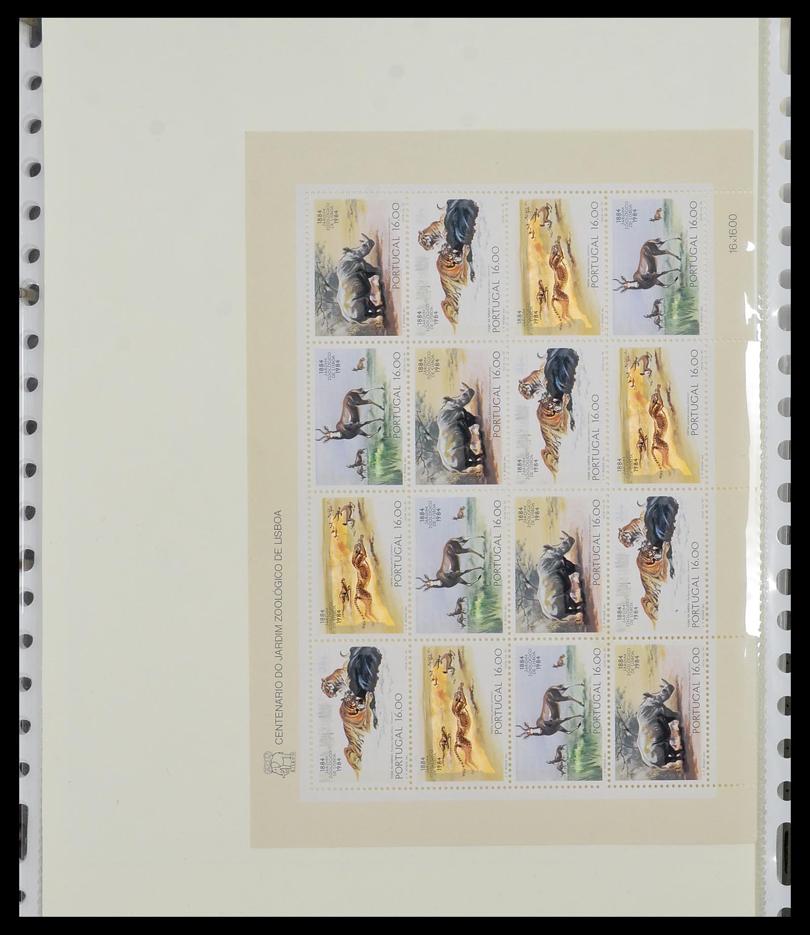 34290 016 - Postzegelverzameling 34290 Motief dieren postfris 1926-2005.