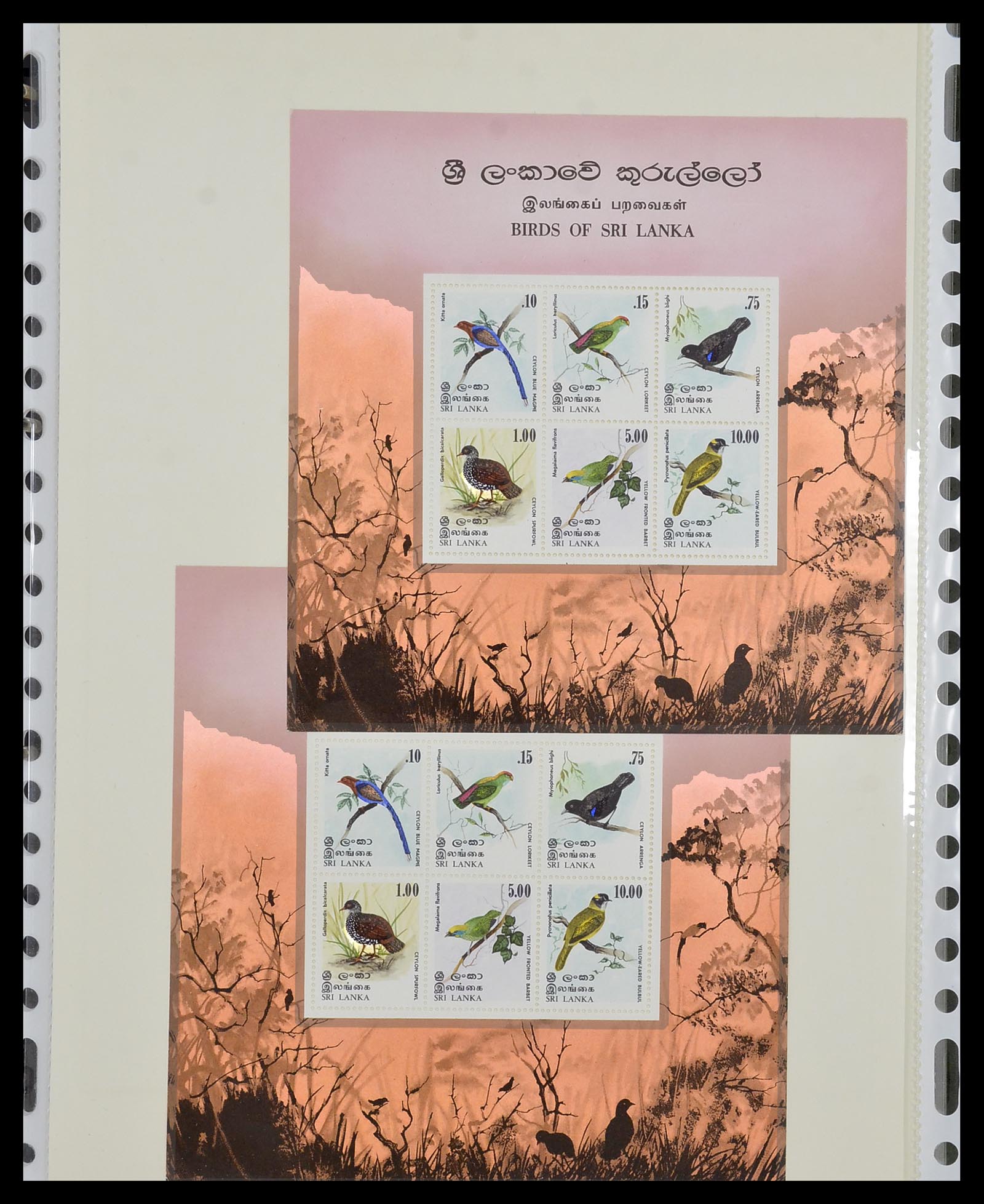 34290 022 - Postzegelverzameling 34290 Motief dieren postfris 1926-2005.