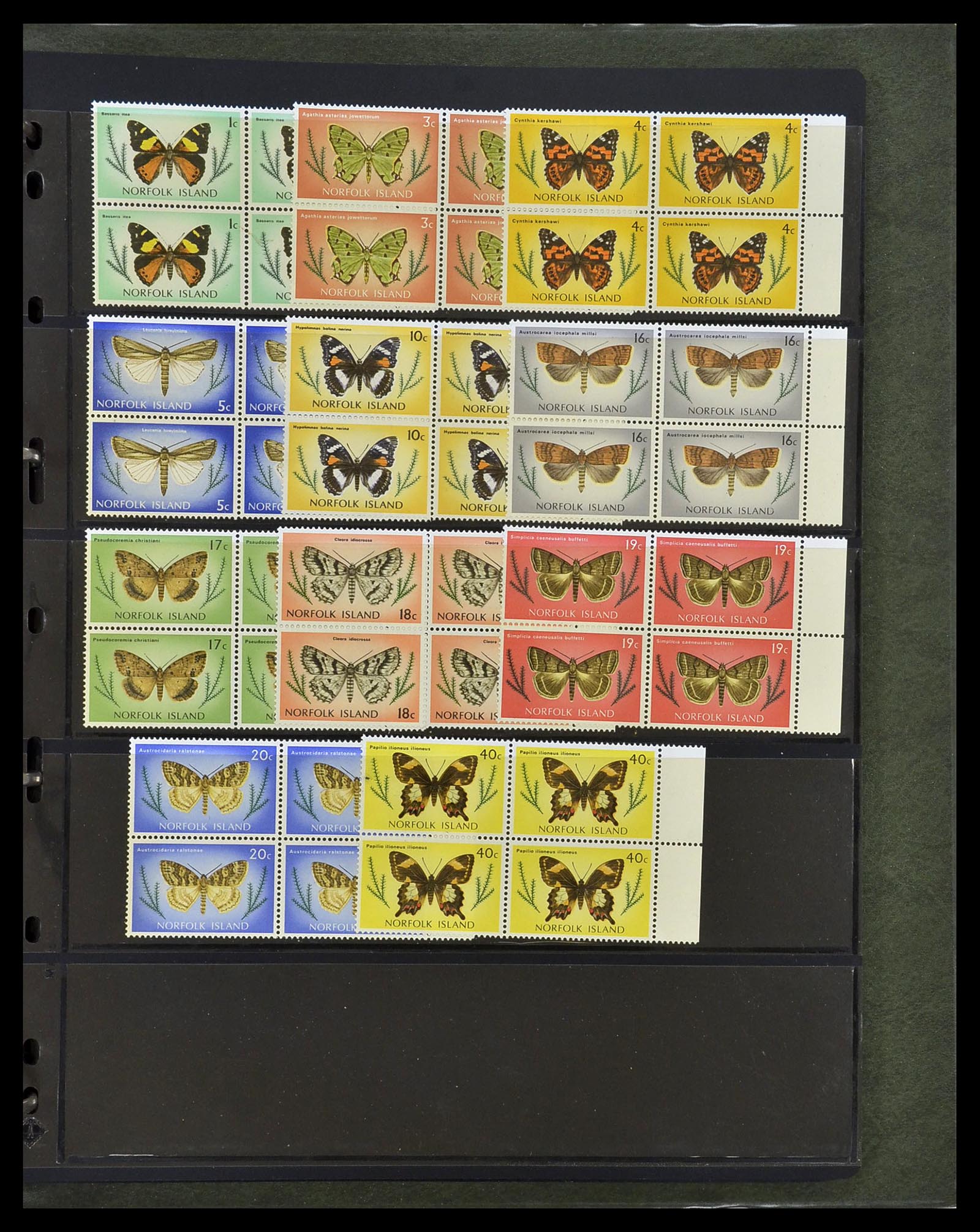 34290 043 - Postzegelverzameling 34290 Motief dieren postfris 1926-2005.
