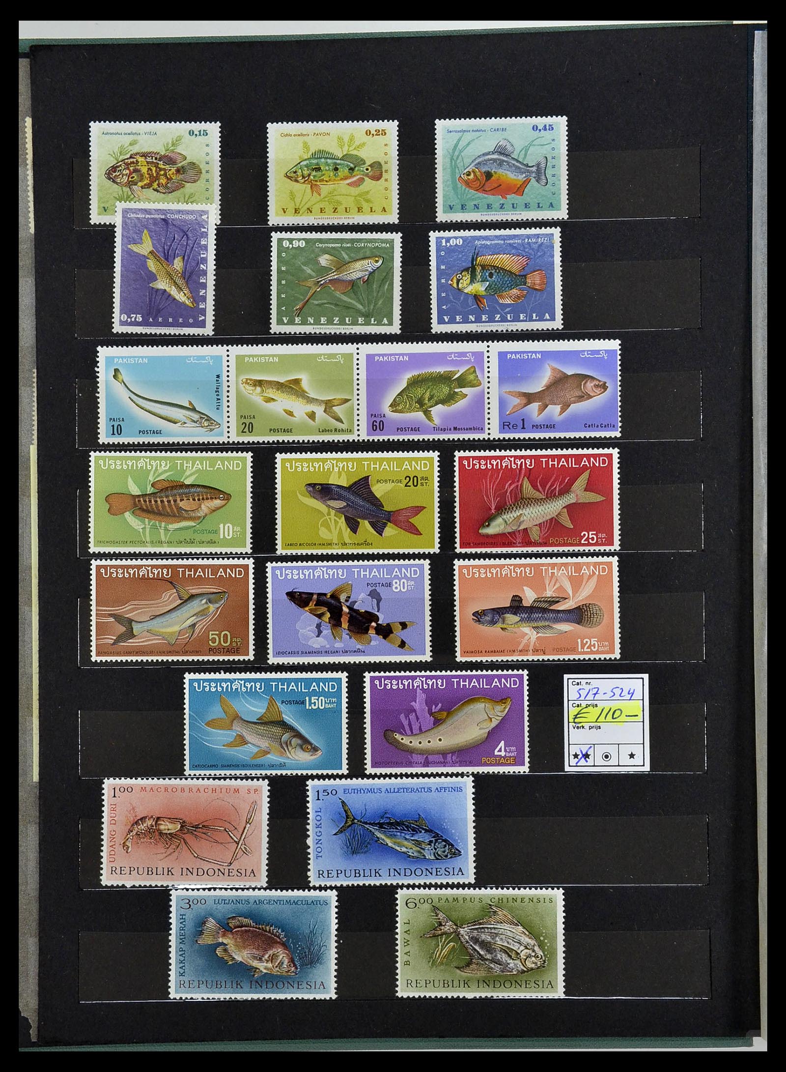 34290 064 - Postzegelverzameling 34290 Motief dieren postfris 1926-2005.