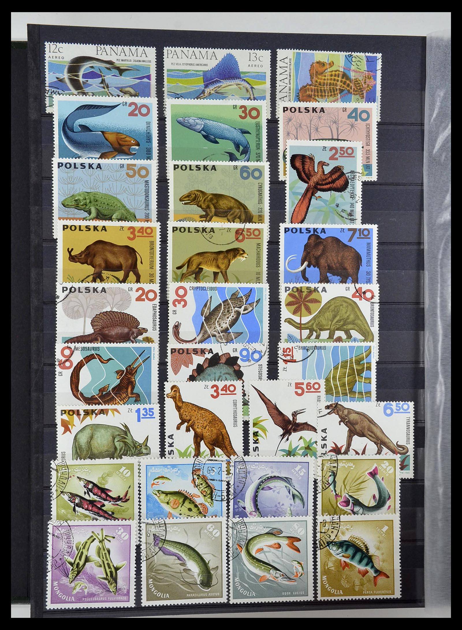 34290 094 - Postzegelverzameling 34290 Motief dieren postfris 1926-2005.