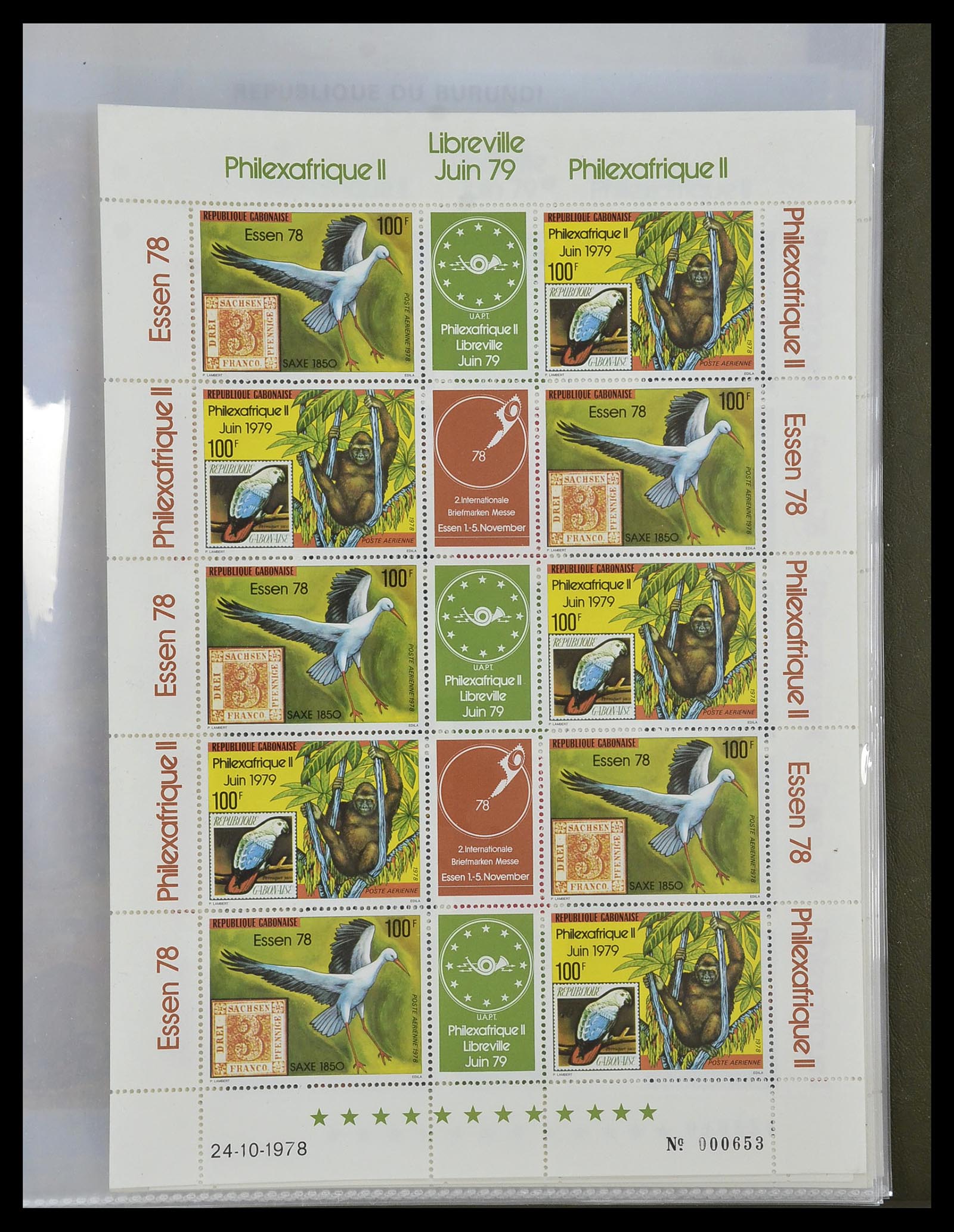 34290 097 - Postzegelverzameling 34290 Motief dieren postfris 1926-2005.