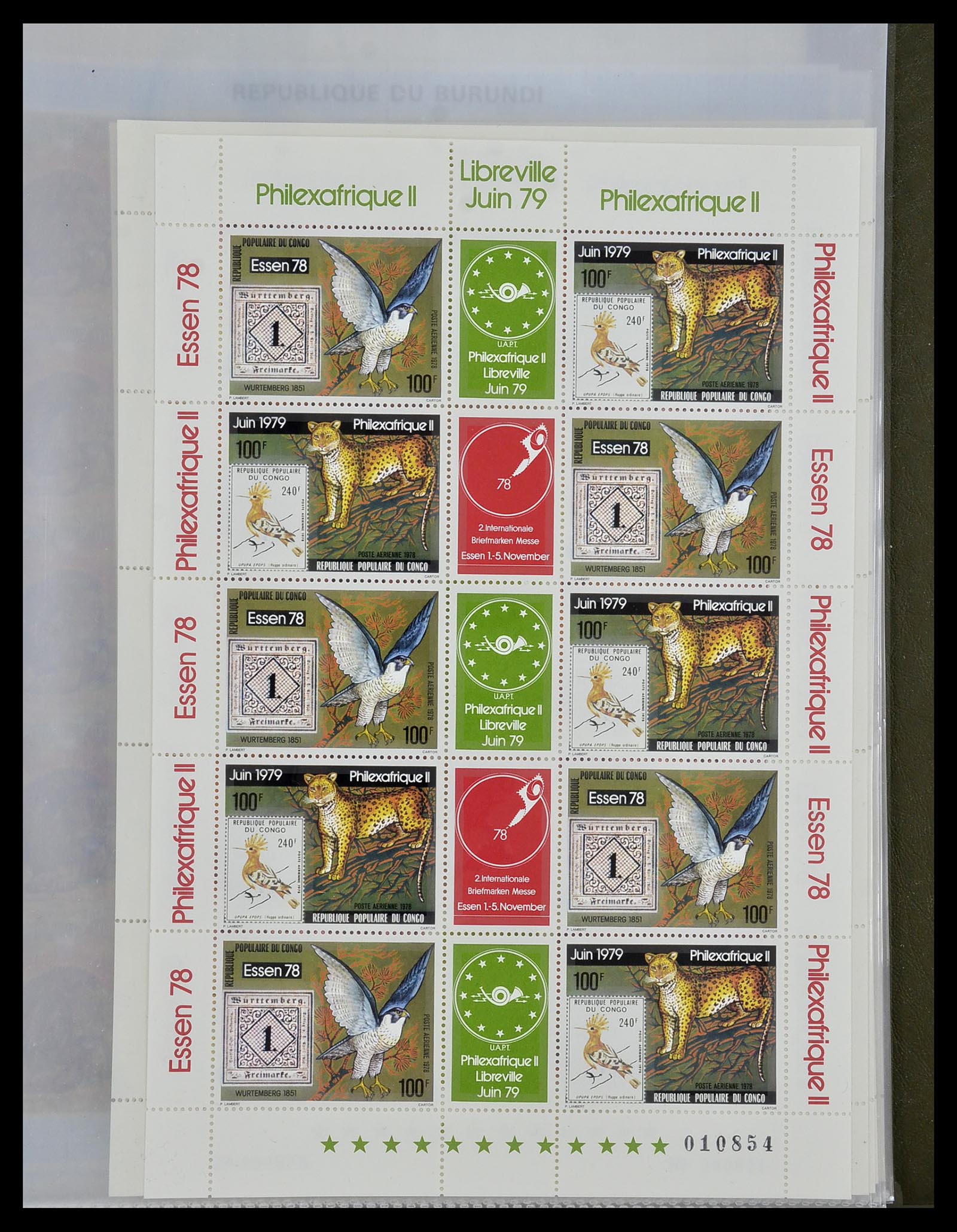 34290 098 - Postzegelverzameling 34290 Motief dieren postfris 1926-2005.