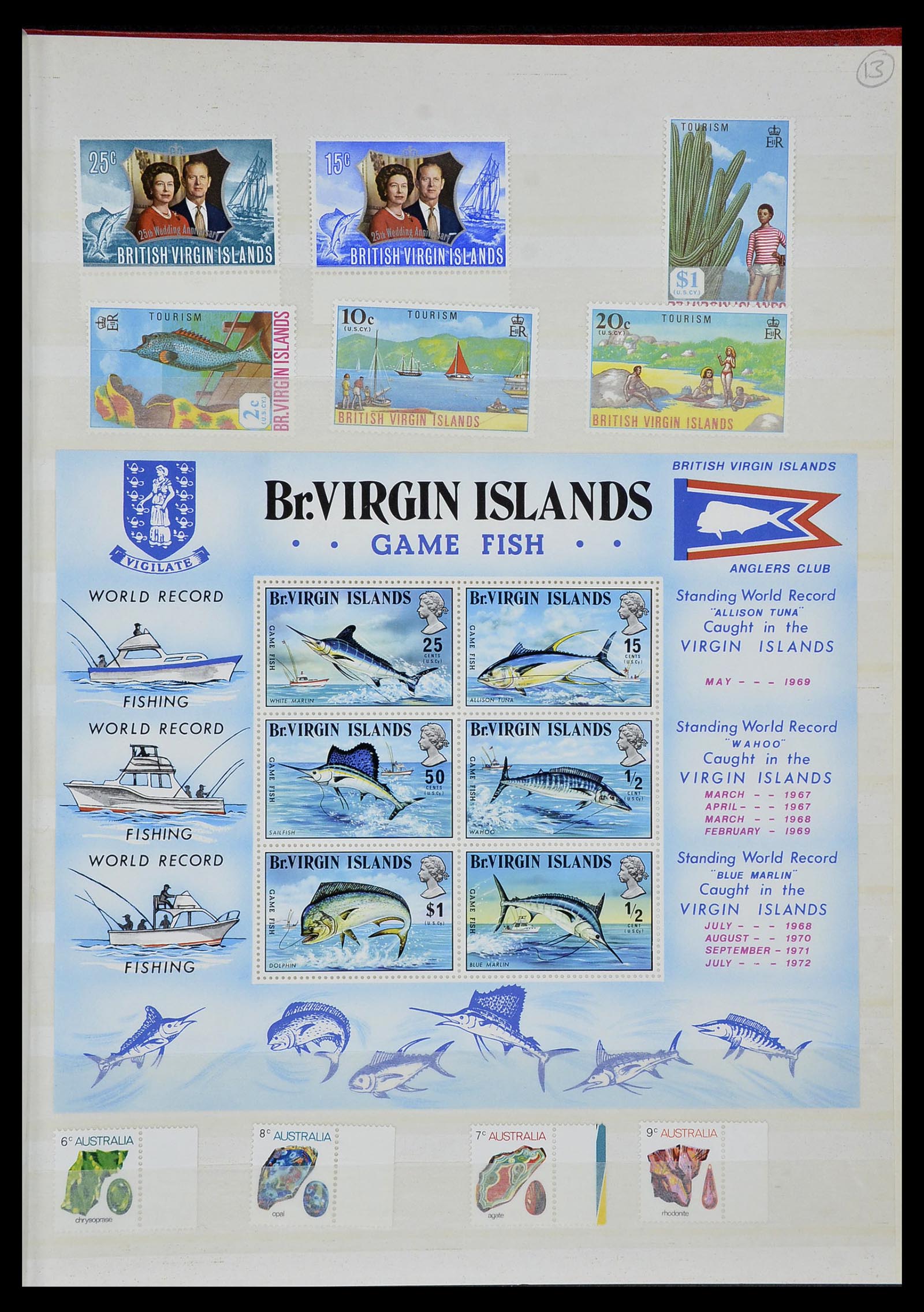 34290 266 - Postzegelverzameling 34290 Motief dieren postfris 1926-2005.