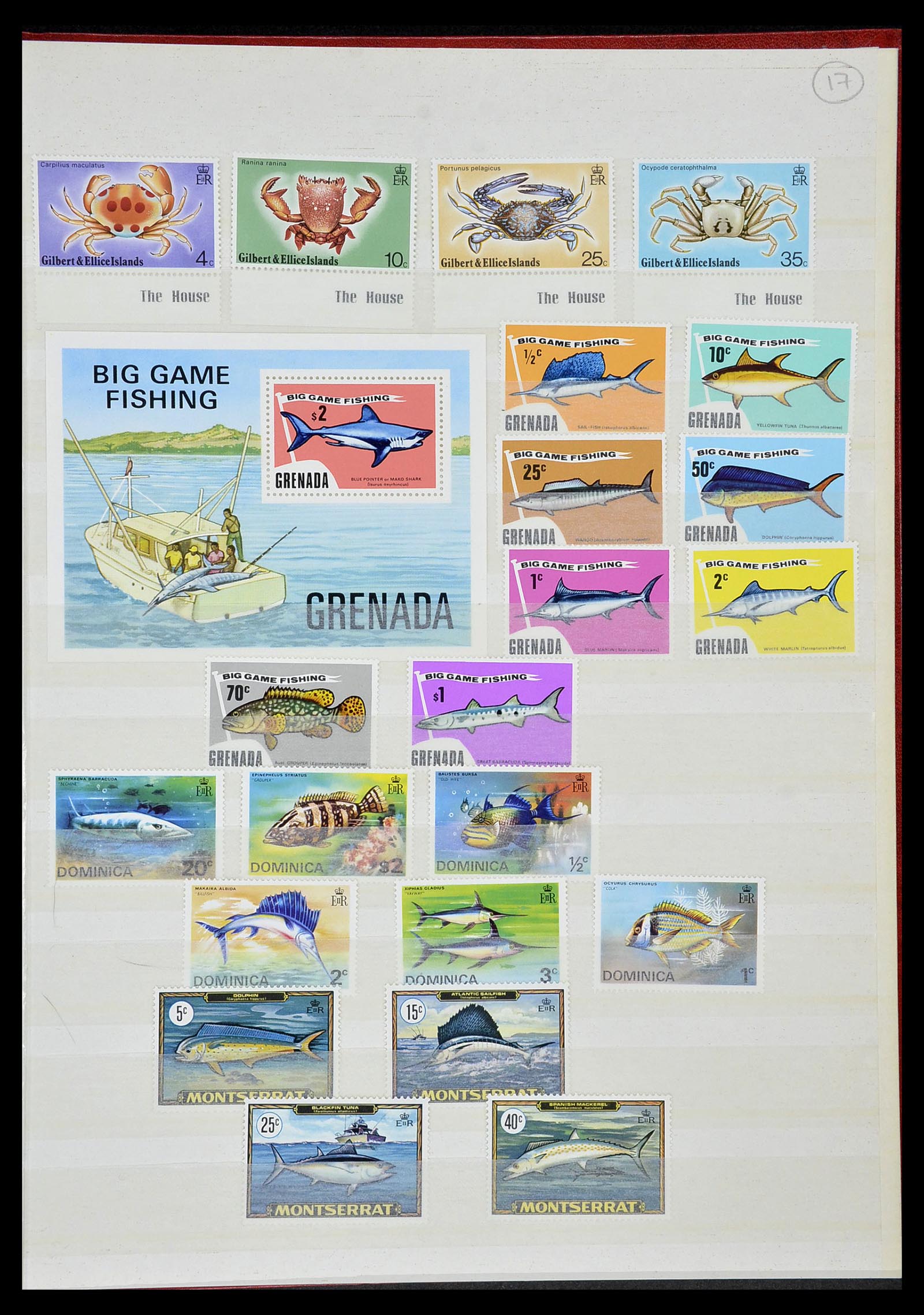 34290 270 - Postzegelverzameling 34290 Motief dieren postfris 1926-2005.
