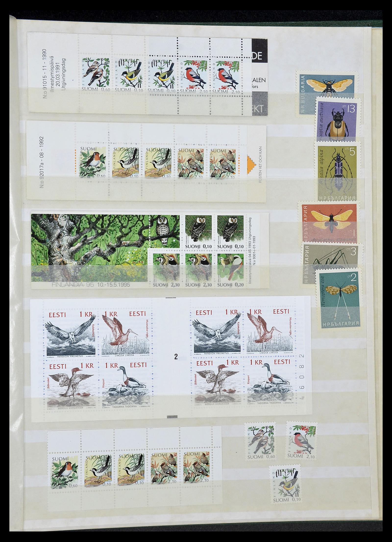 34290 301 - Postzegelverzameling 34290 Motief dieren postfris 1926-2005.