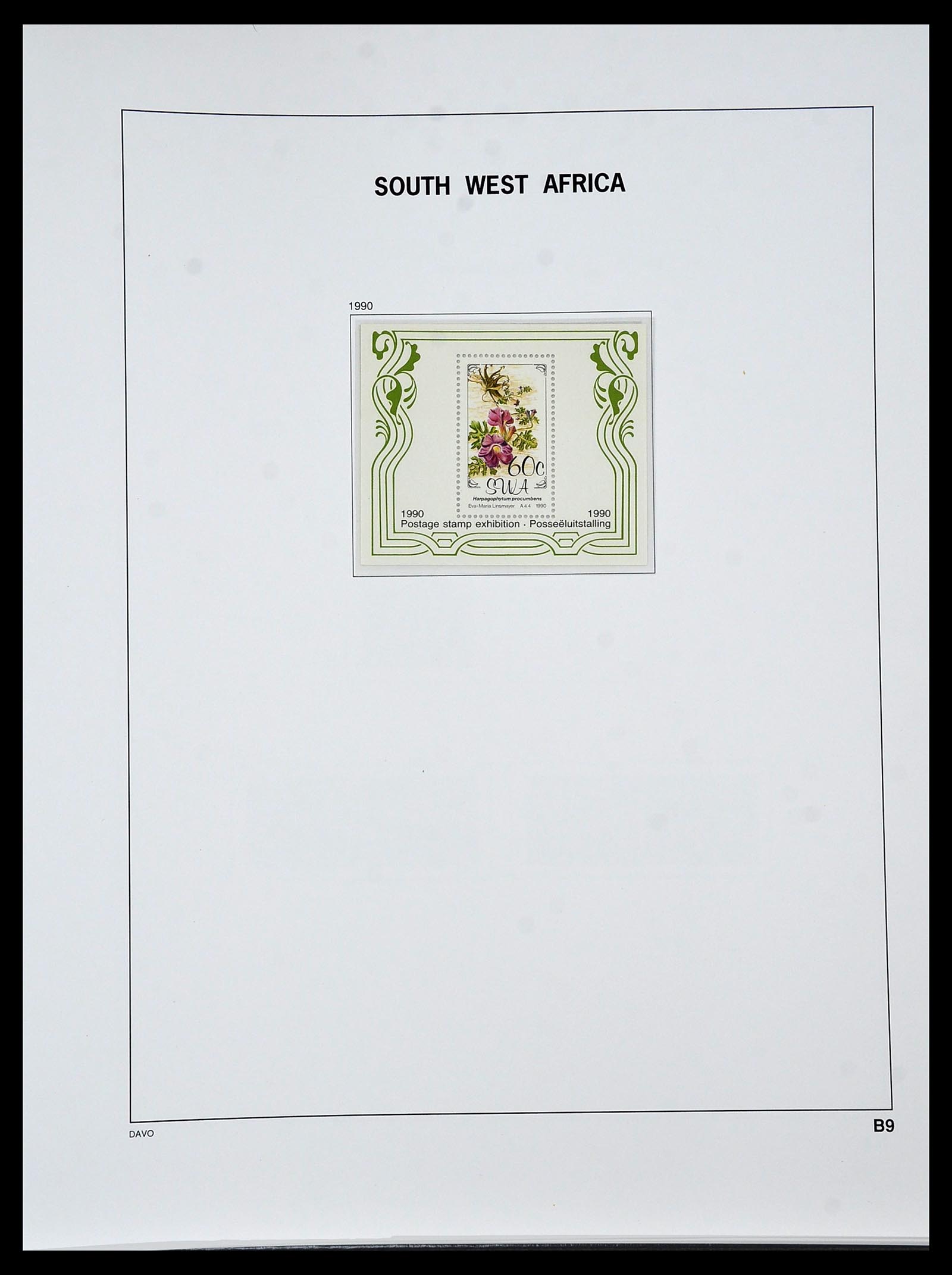 34291 051 - Postzegelverzameling 34291 Zuid West Afrika/Namibië 1926-2017!