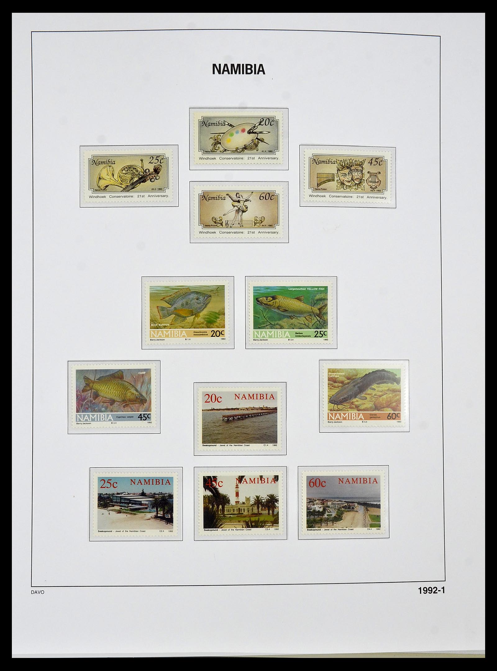 34291 060 - Postzegelverzameling 34291 Zuid West Afrika/Namibië 1926-2017!