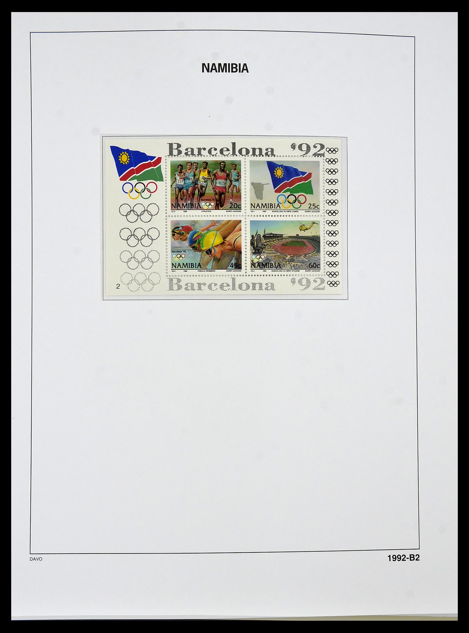 34291 063 - Postzegelverzameling 34291 Zuid West Afrika/Namibië 1926-2017!