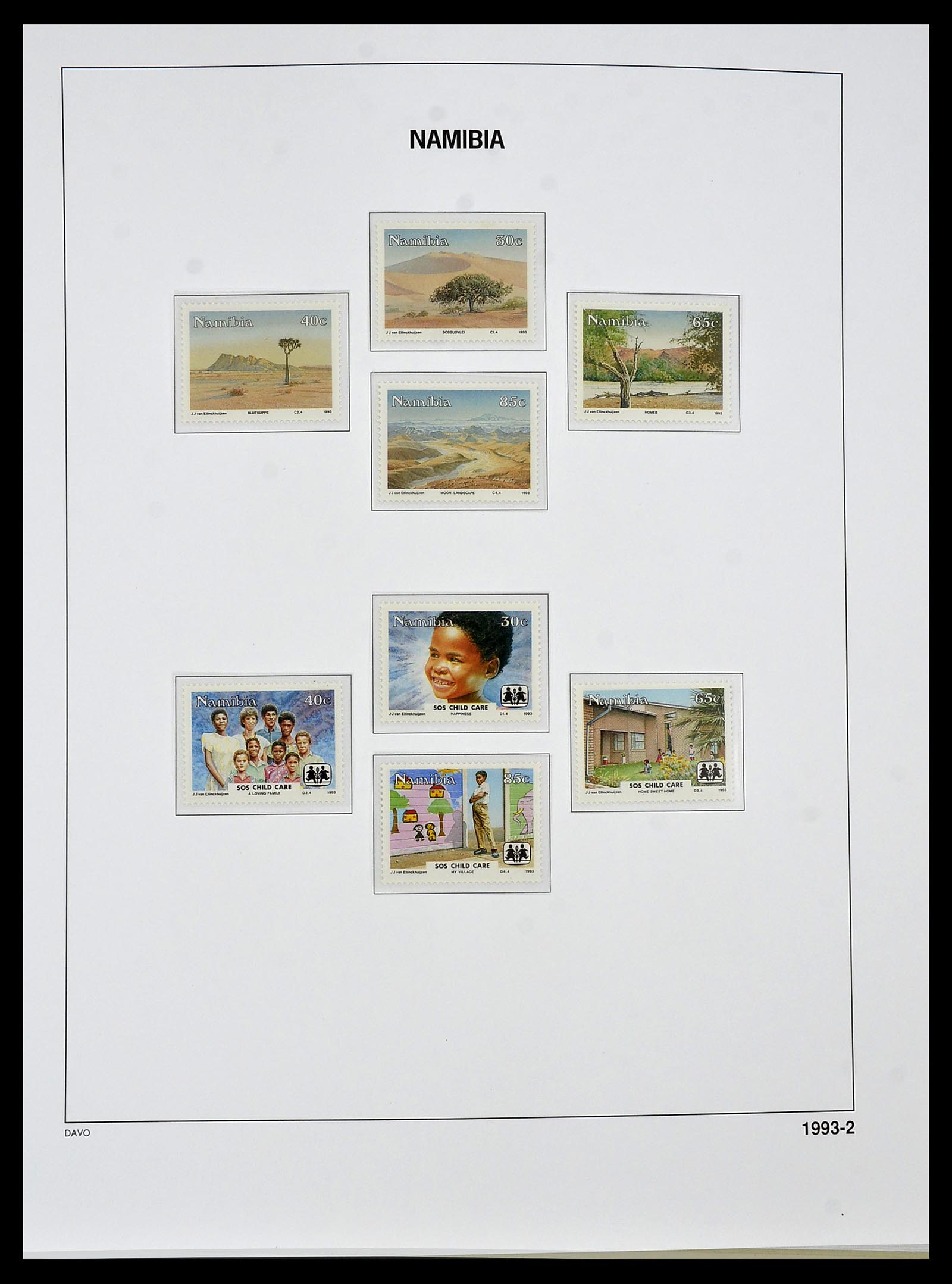 34291 065 - Postzegelverzameling 34291 Zuid West Afrika/Namibië 1926-2017!
