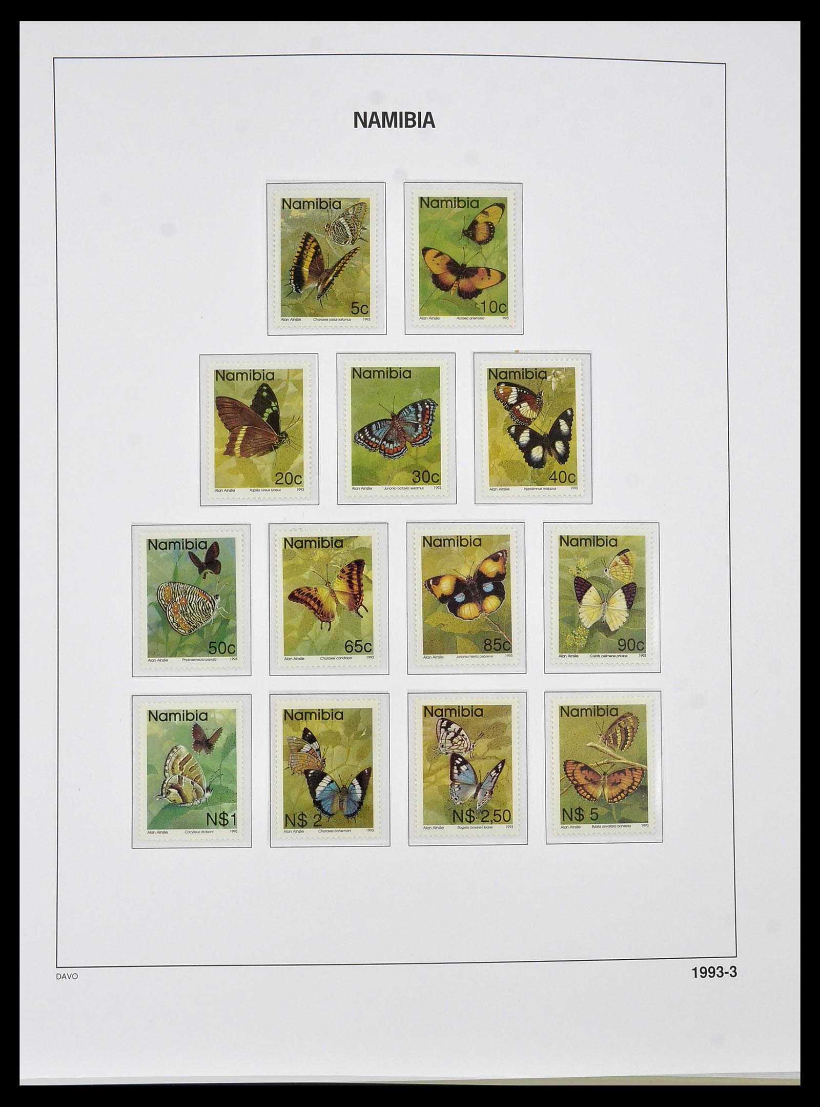 34291 066 - Postzegelverzameling 34291 Zuid West Afrika/Namibië 1926-2017!