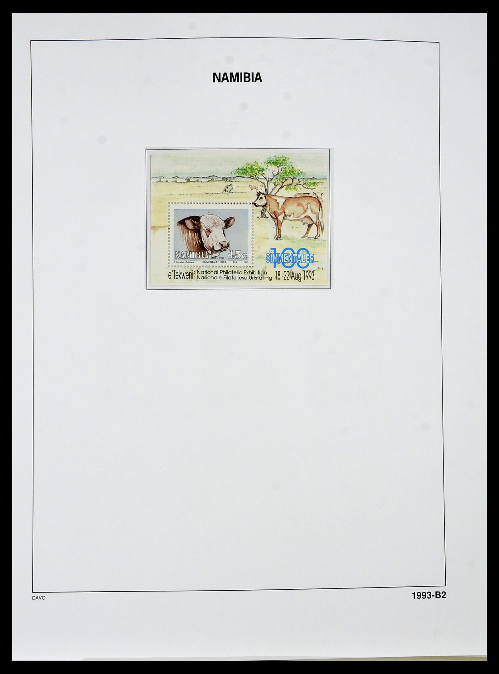 34291 068 - Postzegelverzameling 34291 Zuid West Afrika/Namibië 1926-2017!