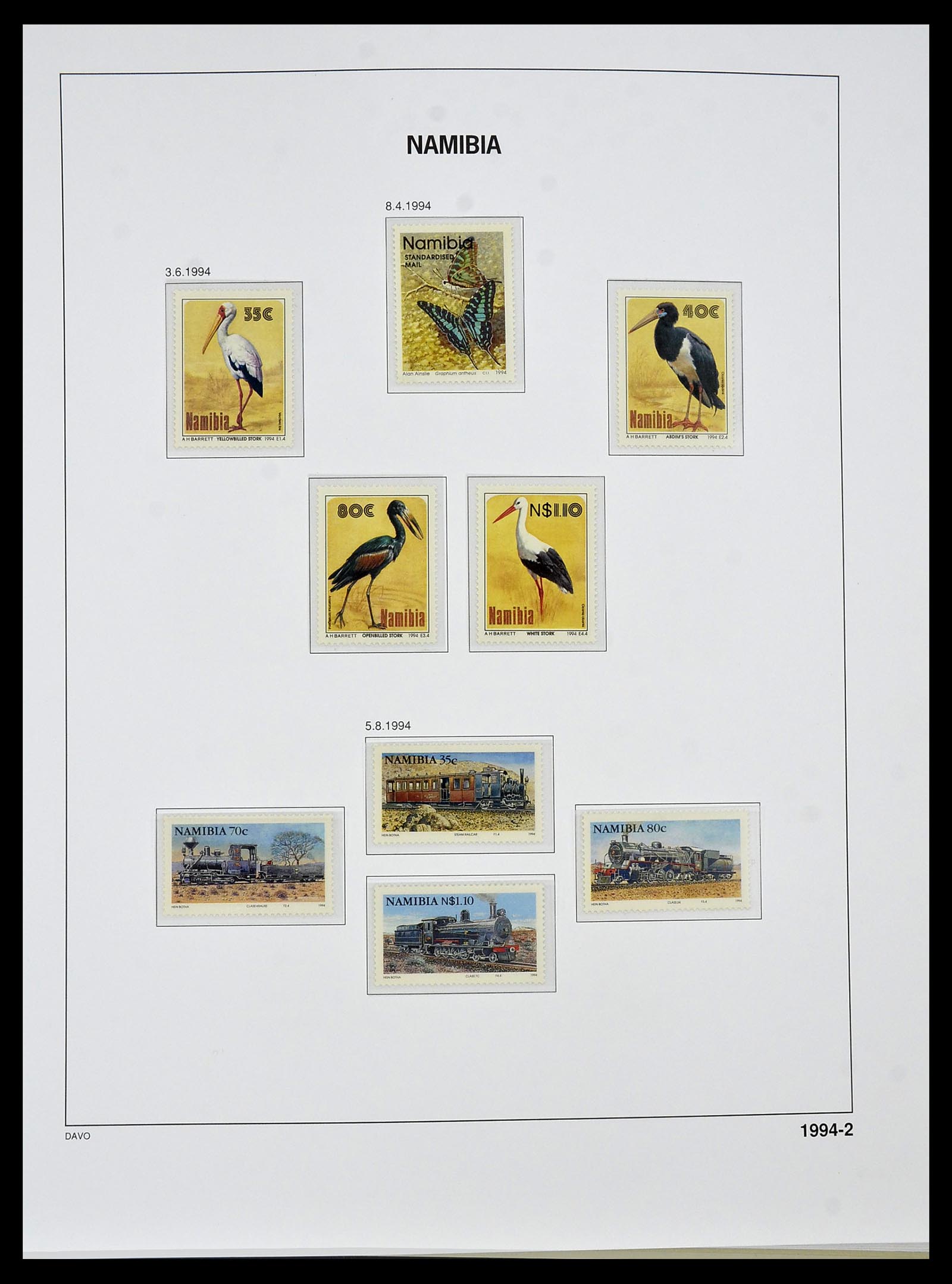34291 070 - Stamp collection 34291 South West Africa/Namibia 1926-2017!