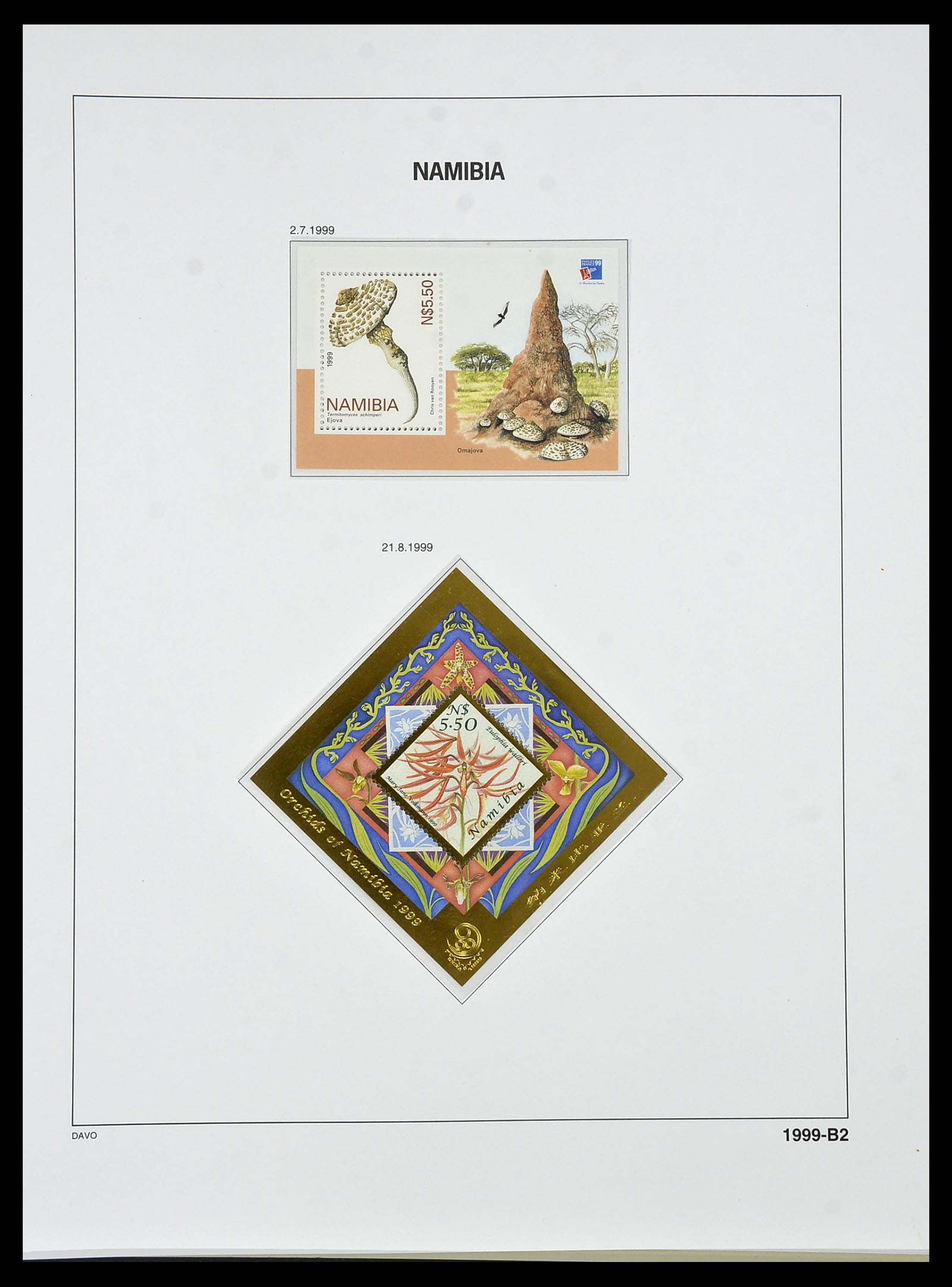 34291 096 - Postzegelverzameling 34291 Zuid West Afrika/Namibië 1926-2017!