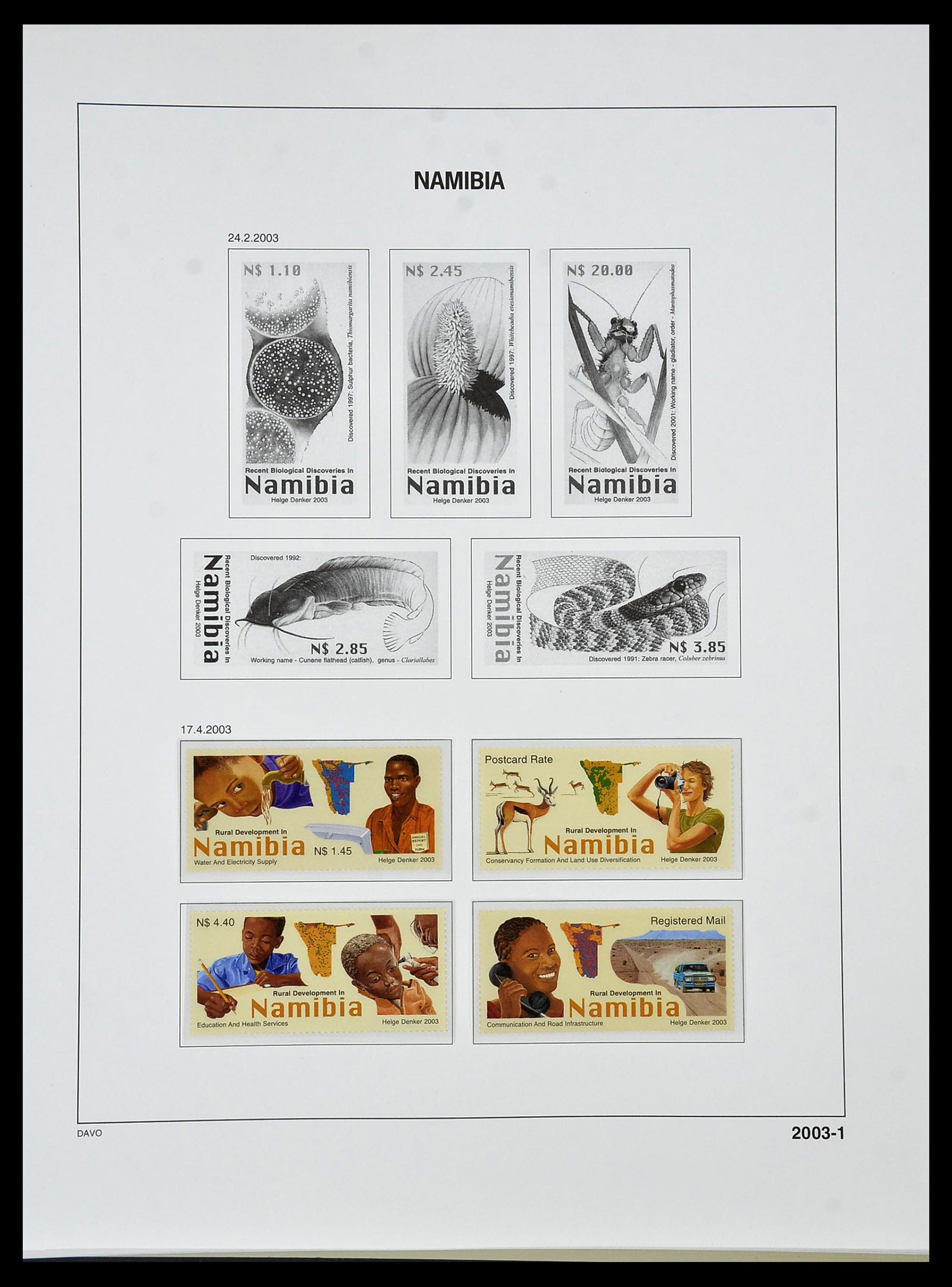 34291 109 - Postzegelverzameling 34291 Zuid West Afrika/Namibië 1926-2017!