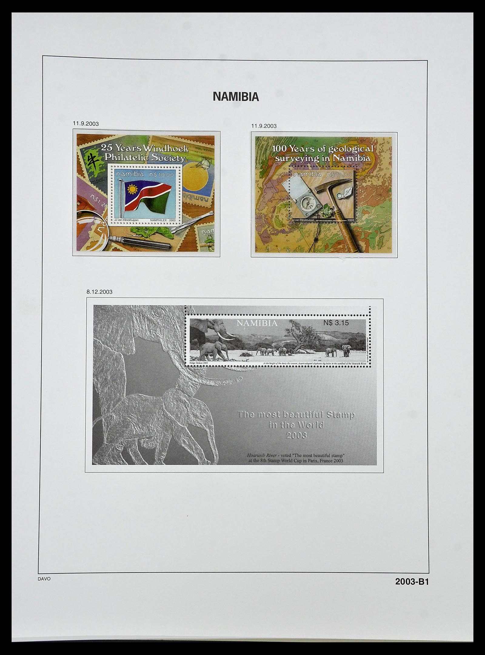 34291 111 - Postzegelverzameling 34291 Zuid West Afrika/Namibië 1926-2017!