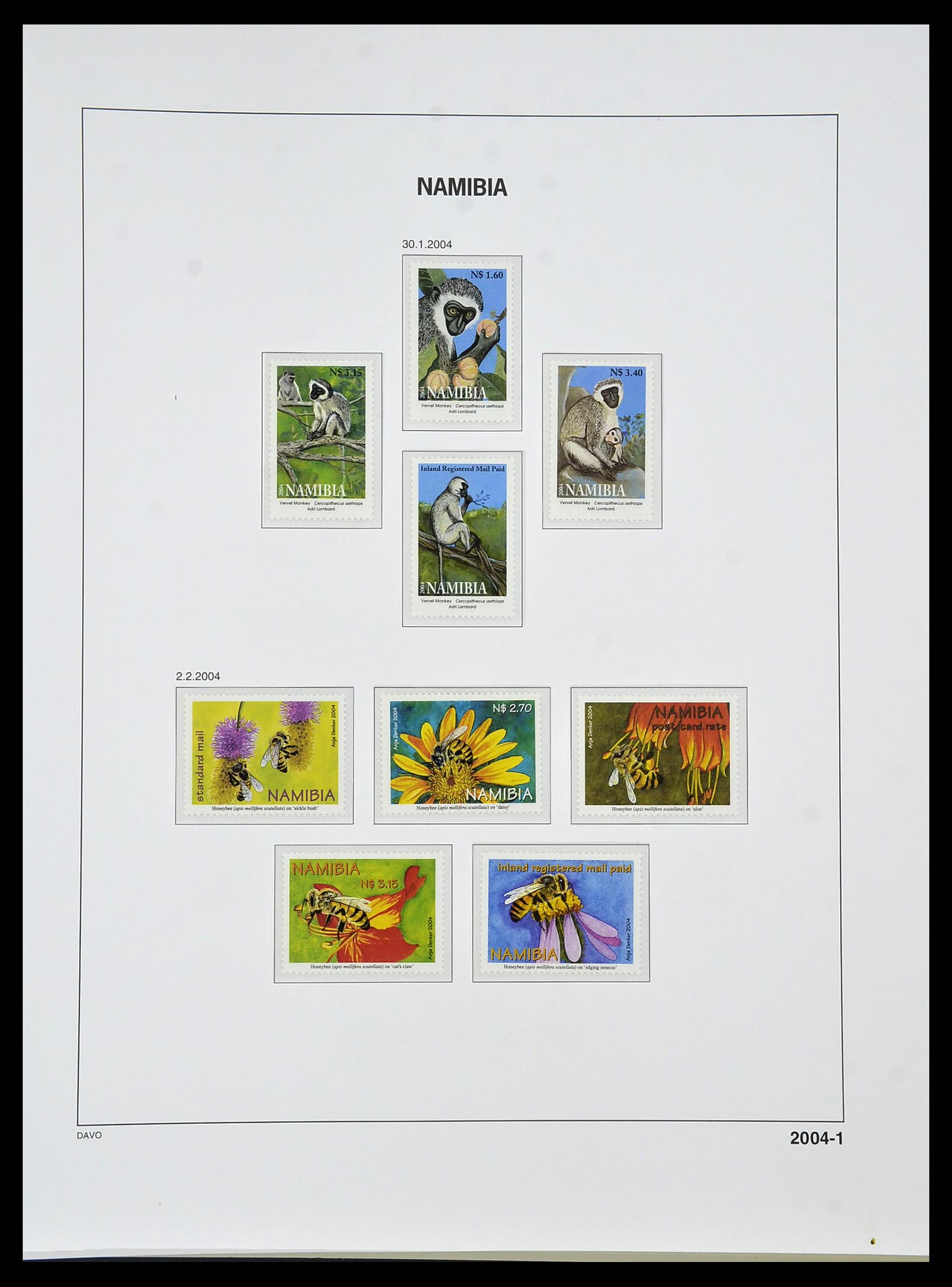 34291 112 - Postzegelverzameling 34291 Zuid West Afrika/Namibië 1926-2017!