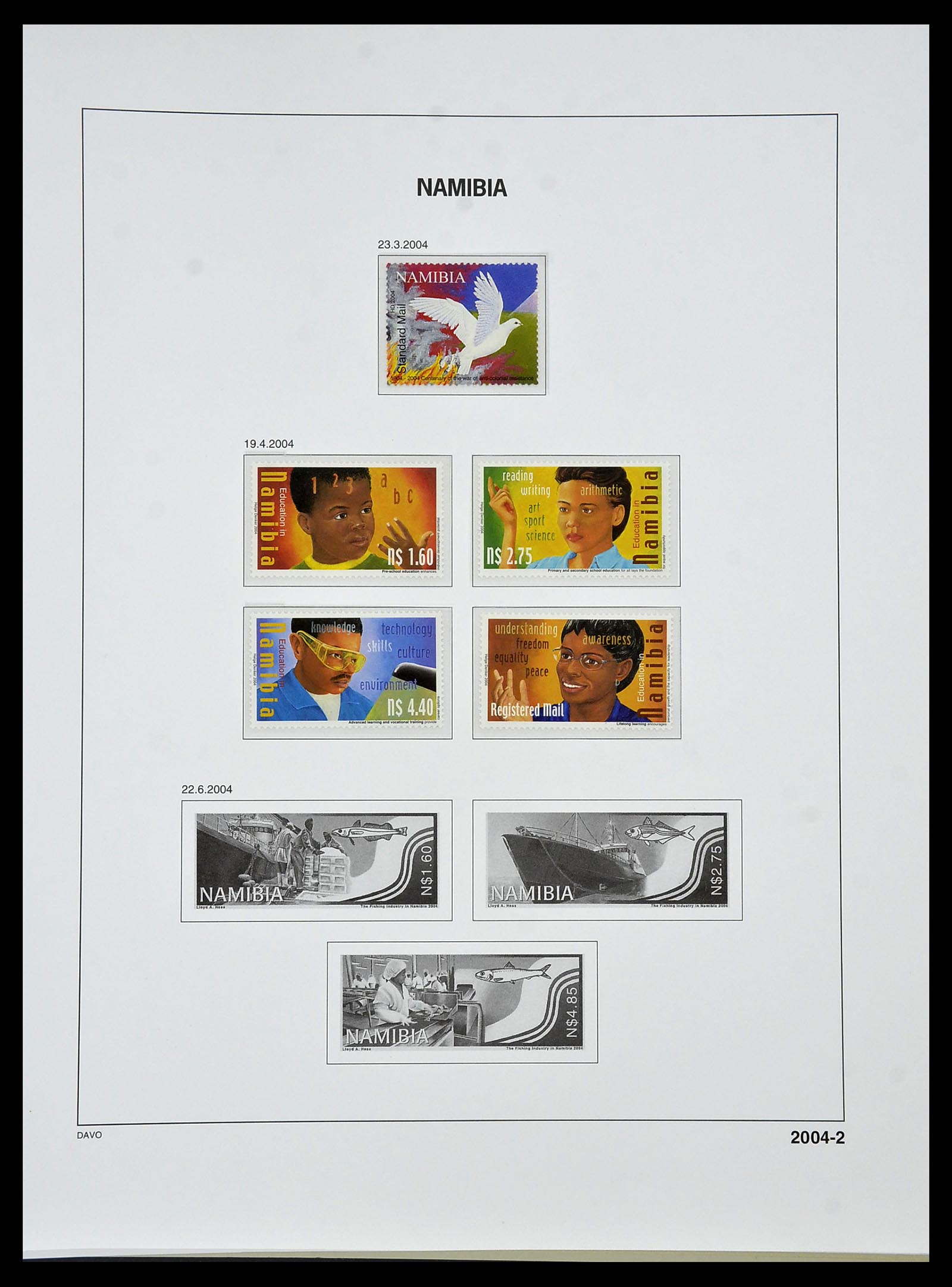 34291 113 - Postzegelverzameling 34291 Zuid West Afrika/Namibië 1926-2017!