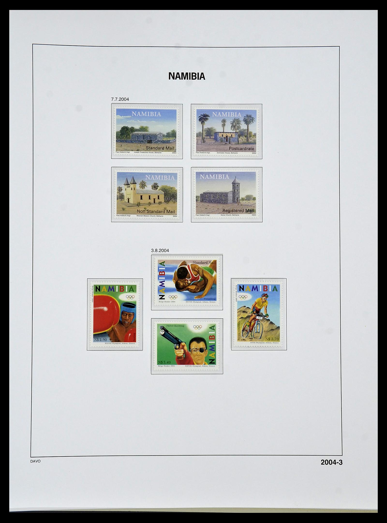 34291 114 - Postzegelverzameling 34291 Zuid West Afrika/Namibië 1926-2017!