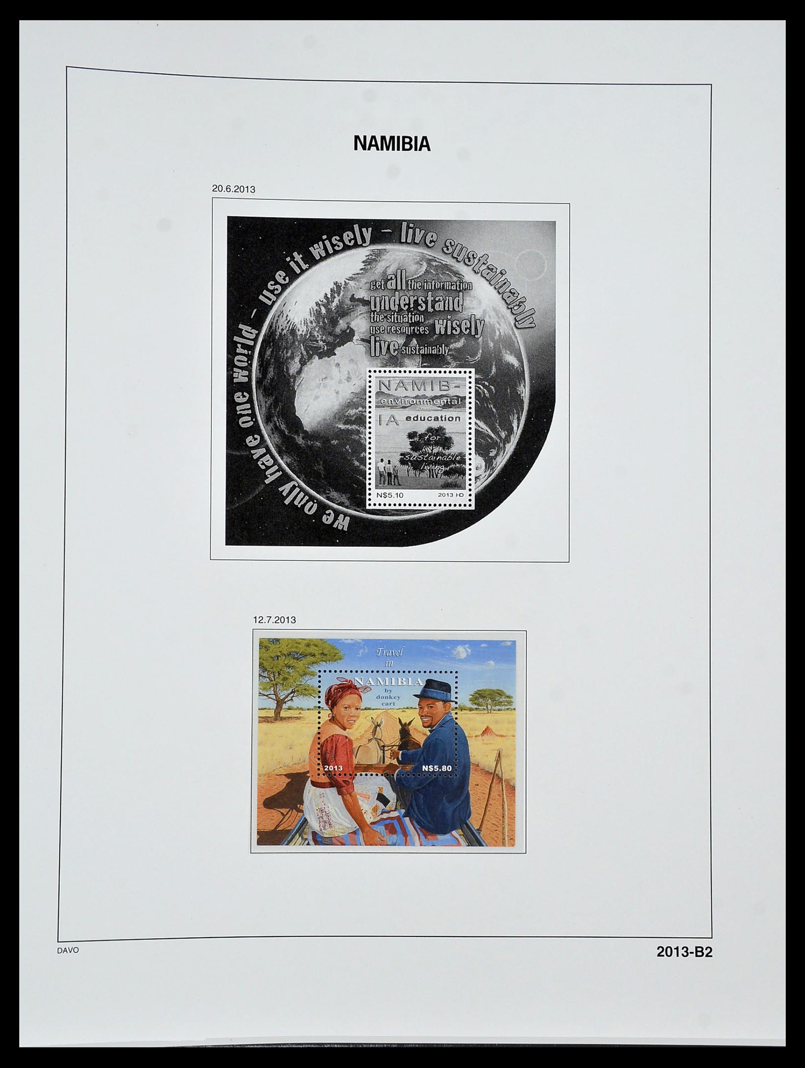 34291 128 - Postzegelverzameling 34291 Zuid West Afrika/Namibië 1926-2017!