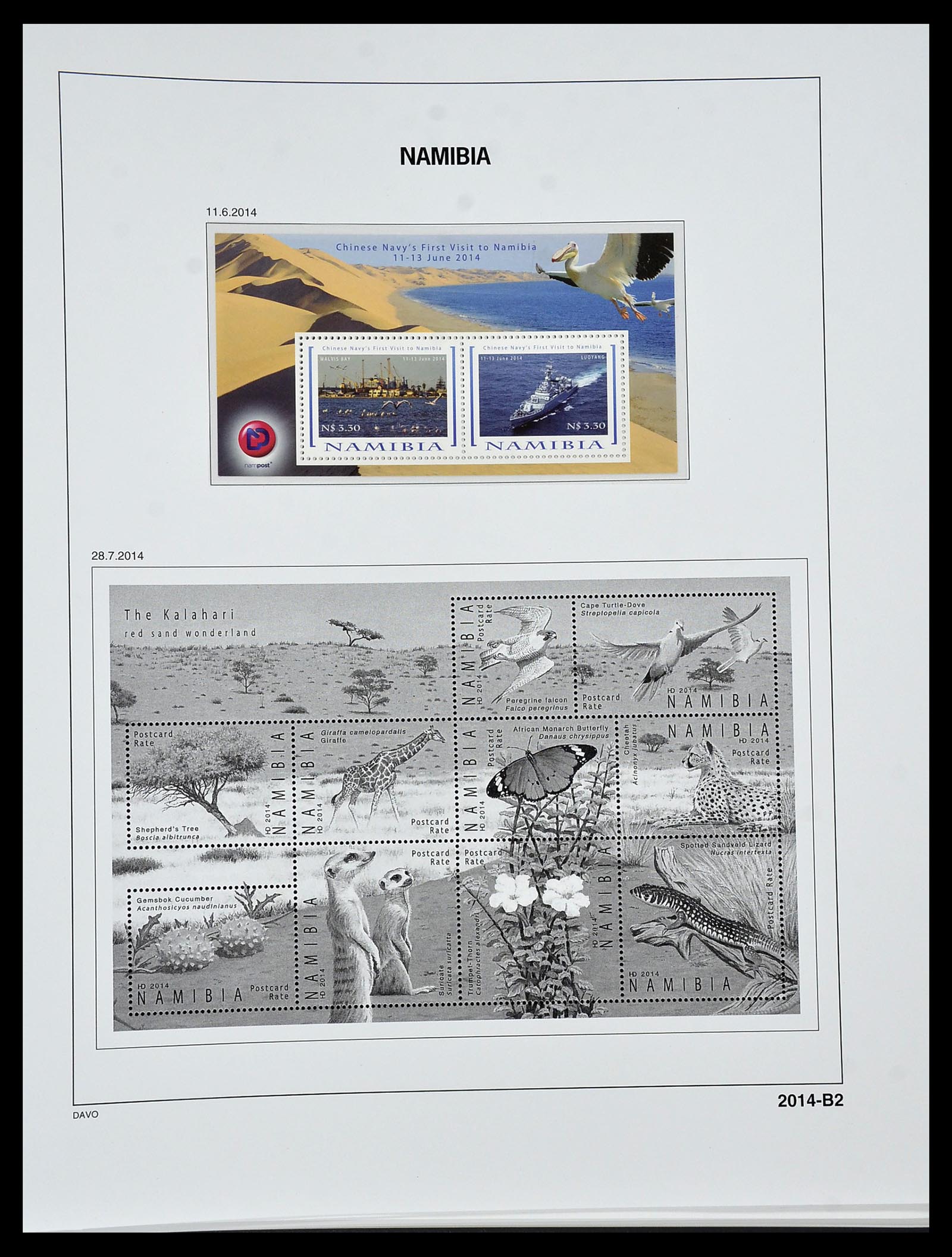 34291 130 - Stamp collection 34291 South West Africa/Namibia 1926-2017!