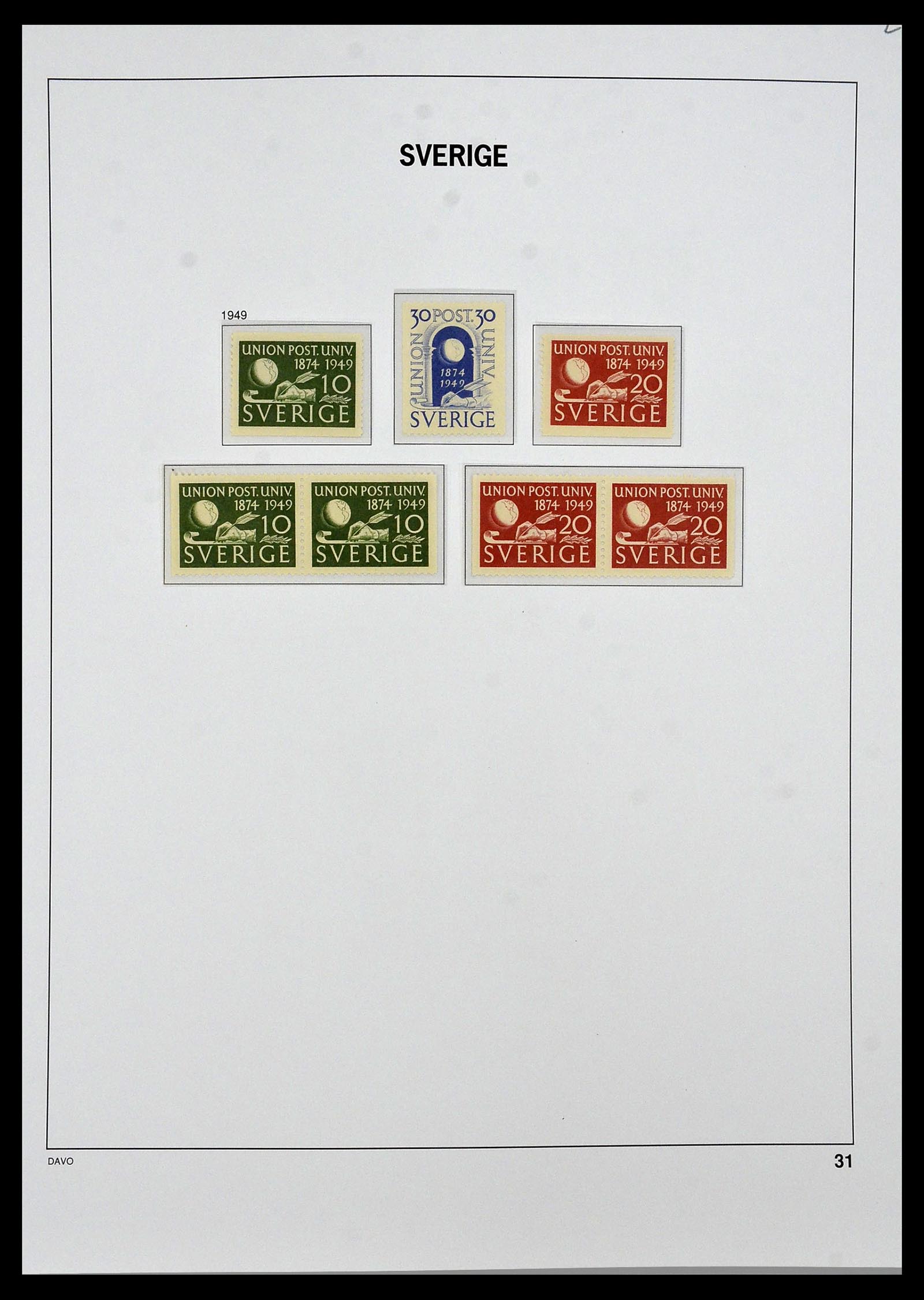 34292 028 - Stamp collection 34292 Sweden 1891-2015!
