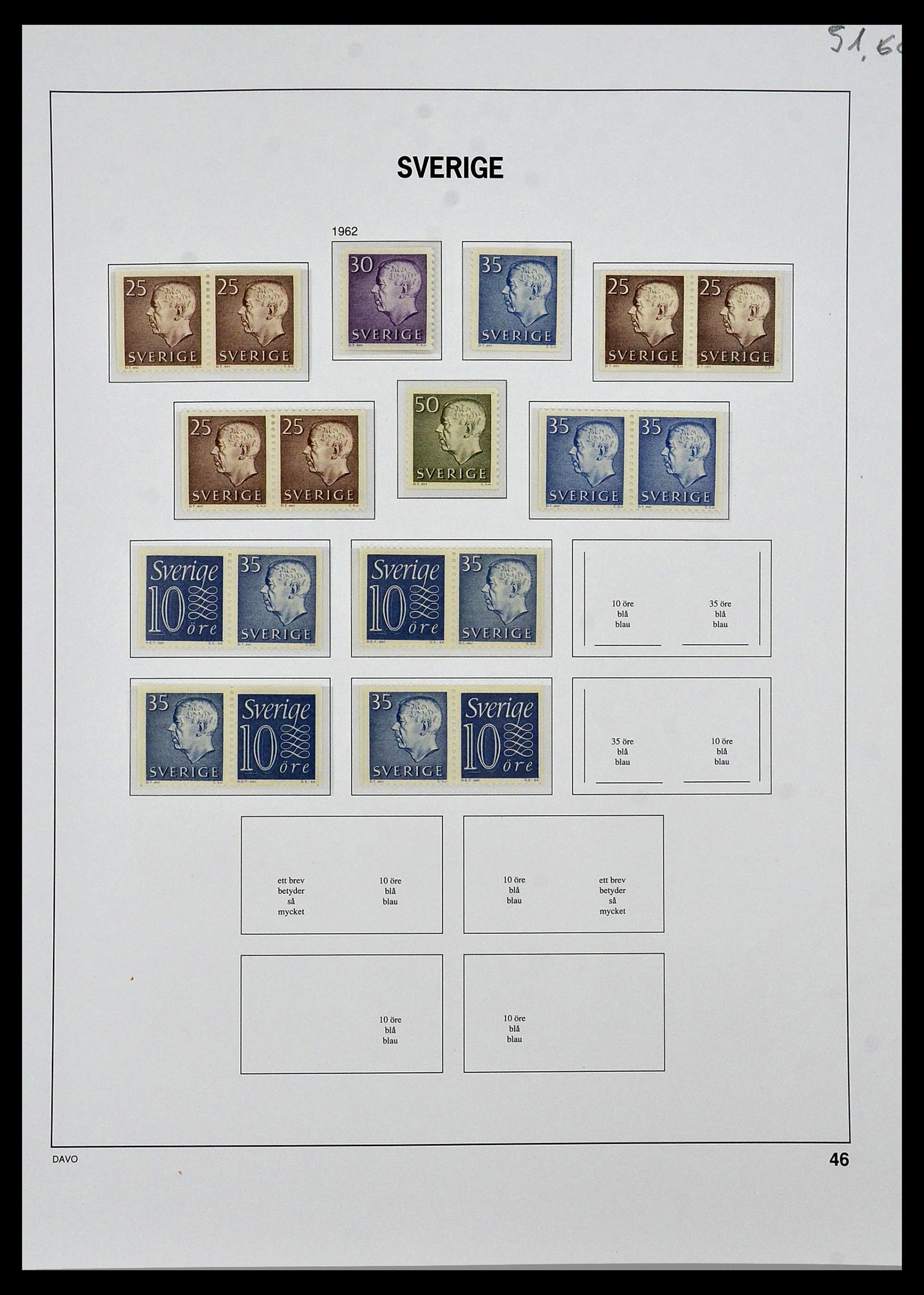 34292 043 - Stamp collection 34292 Sweden 1891-2015!
