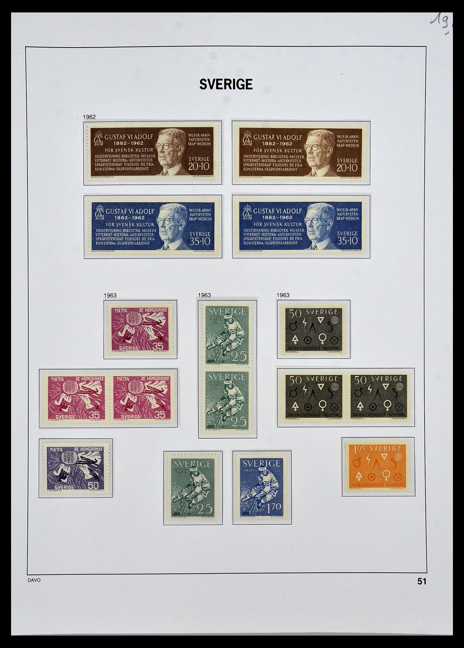 34292 048 - Stamp collection 34292 Sweden 1891-2015!