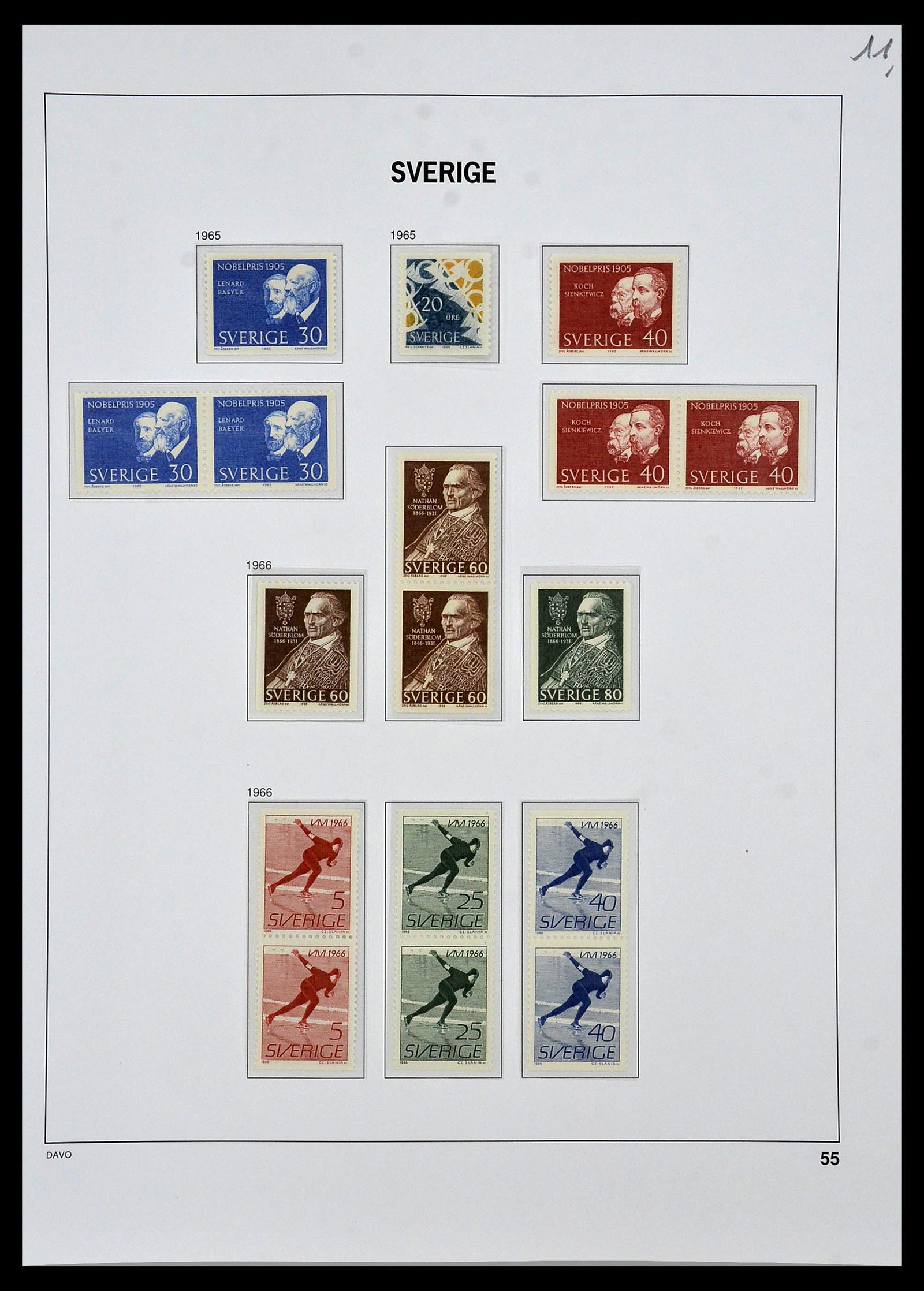 34292 052 - Postzegelverzameling 34292 Zweden 1891-2015!
