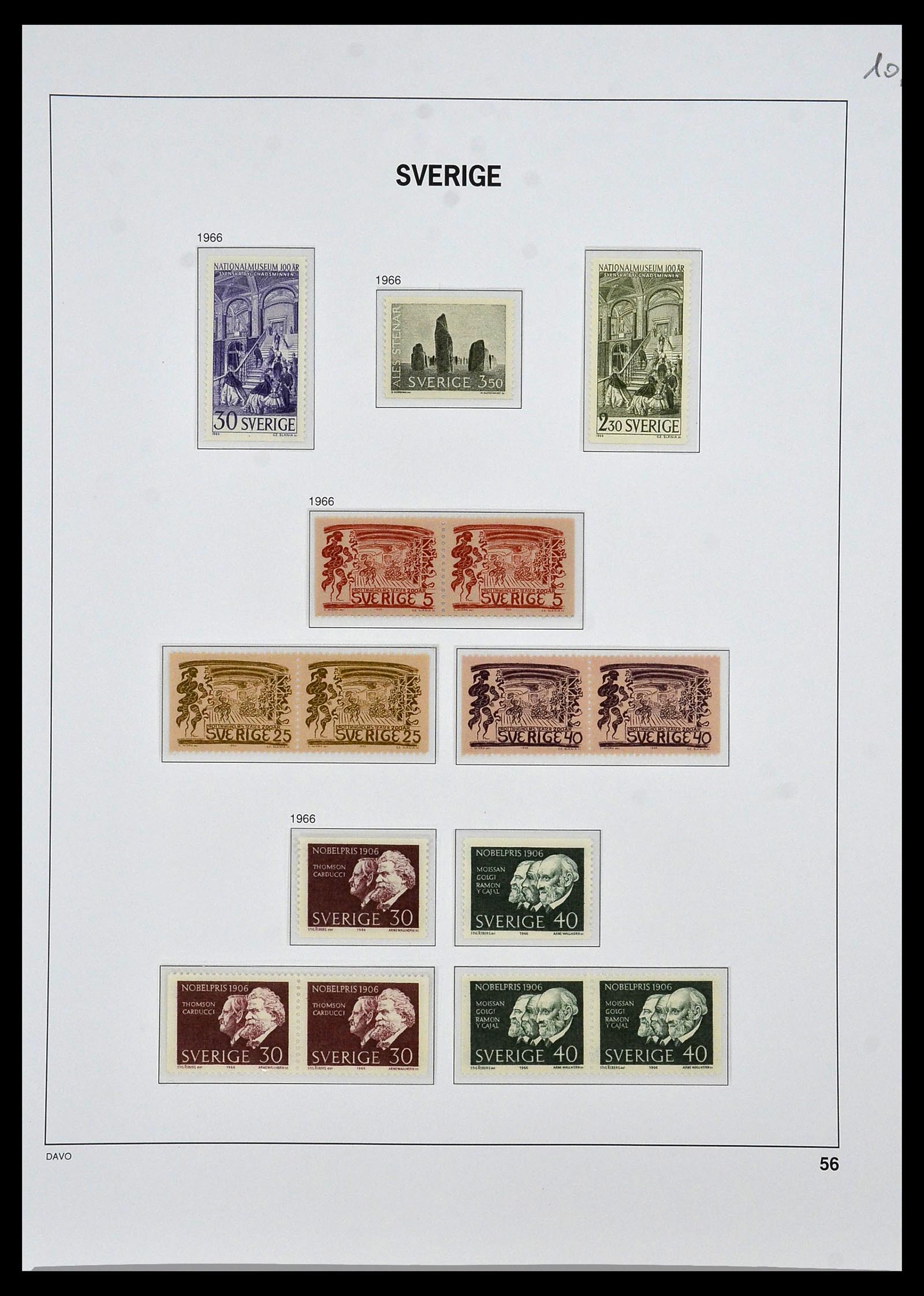 34292 053 - Stamp collection 34292 Sweden 1891-2015!