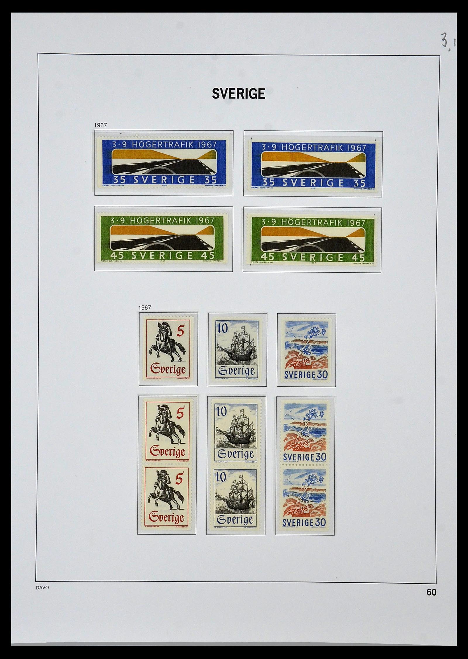 34292 057 - Stamp collection 34292 Sweden 1891-2015!