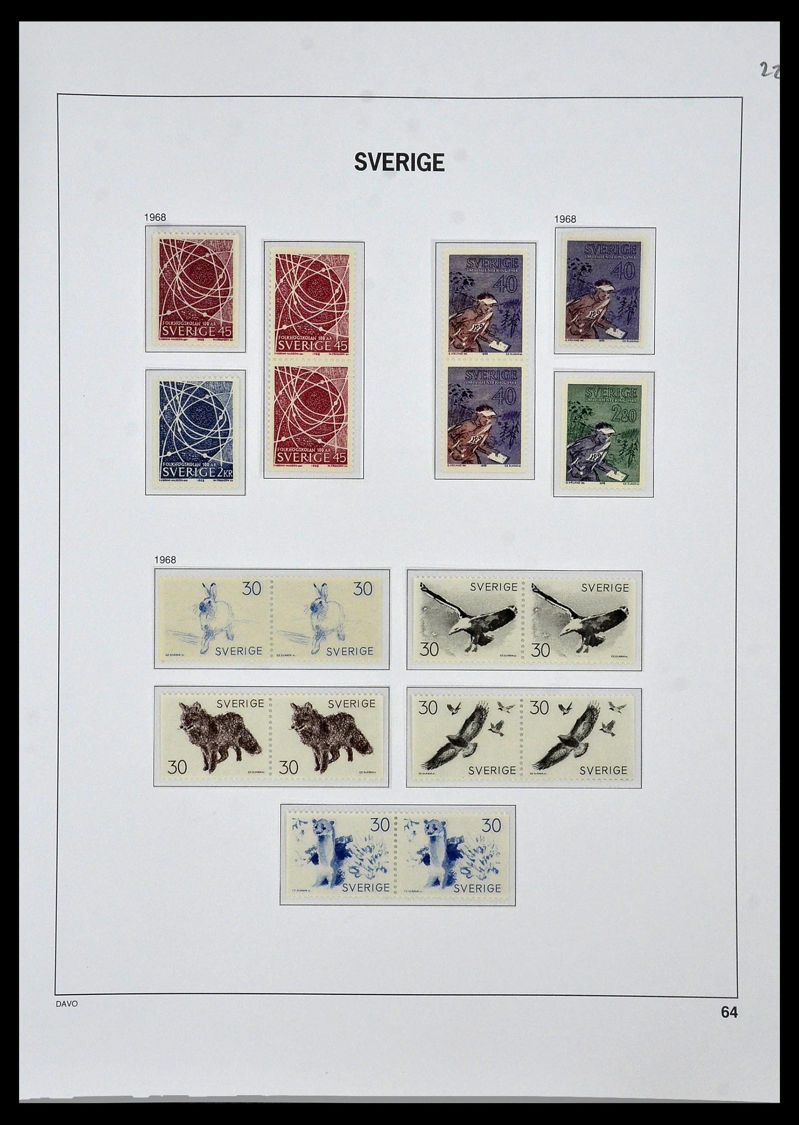 34292 061 - Stamp collection 34292 Sweden 1891-2015!