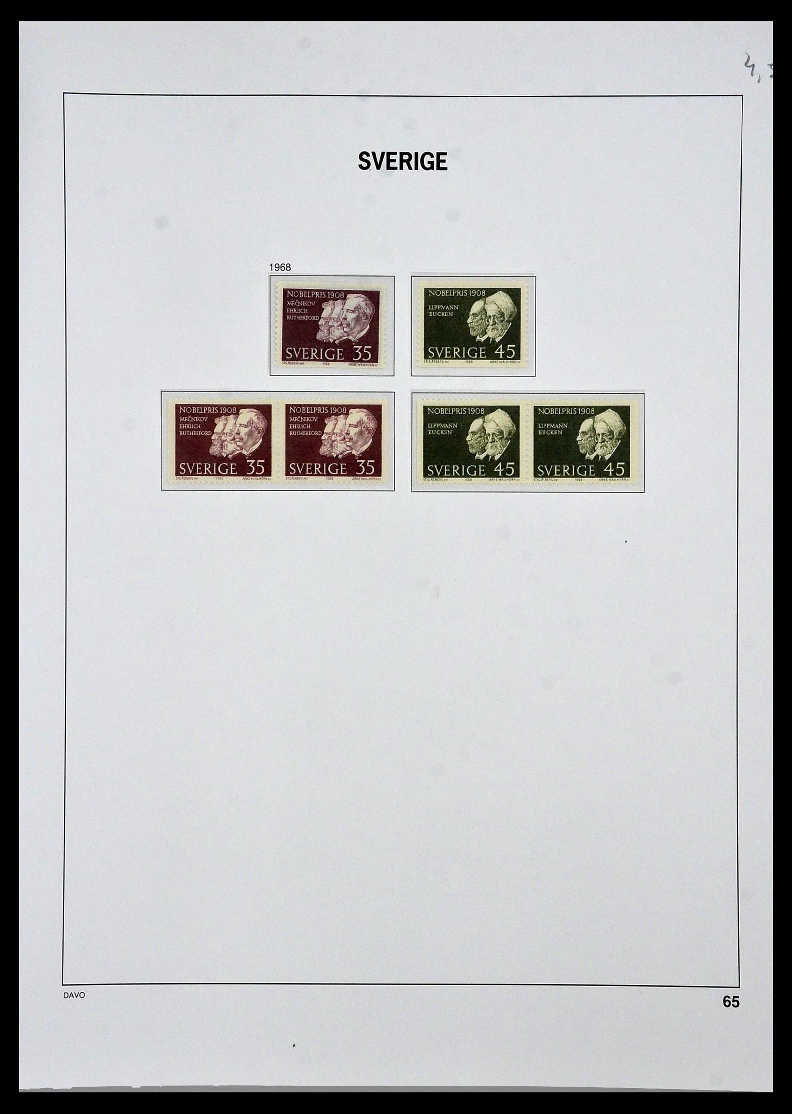 34292 062 - Stamp collection 34292 Sweden 1891-2015!