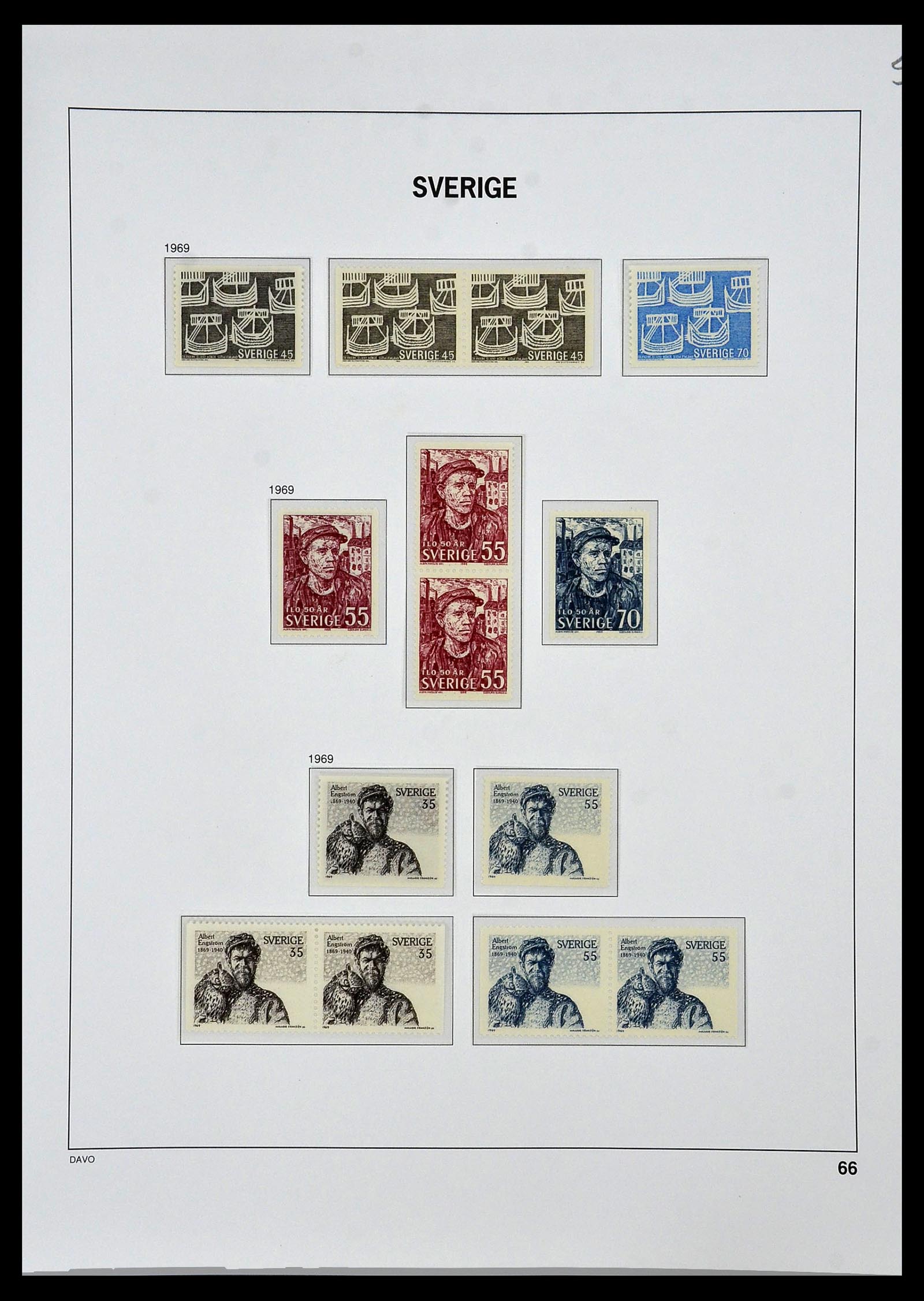 34292 063 - Stamp collection 34292 Sweden 1891-2015!