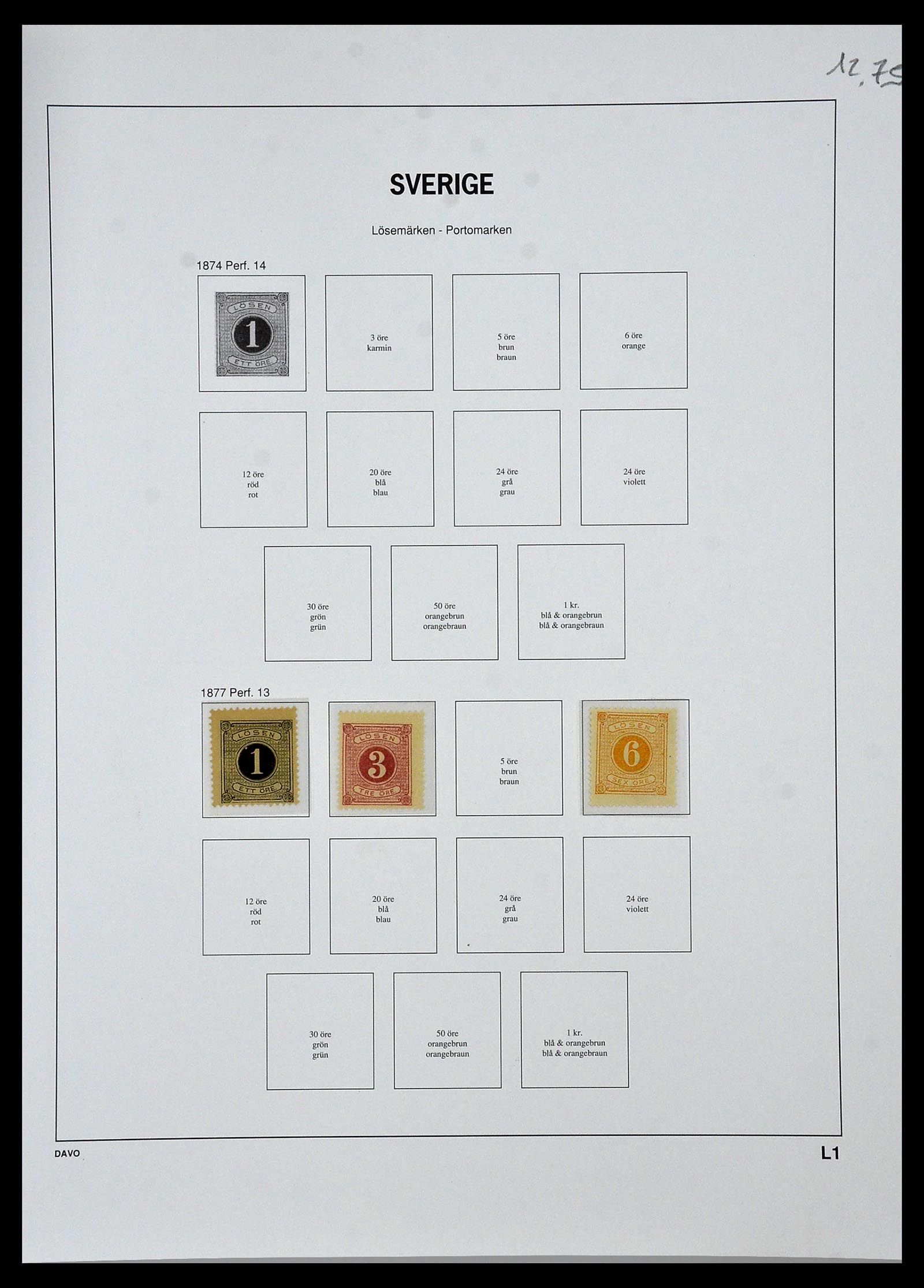 34292 068 - Stamp collection 34292 Sweden 1891-2015!