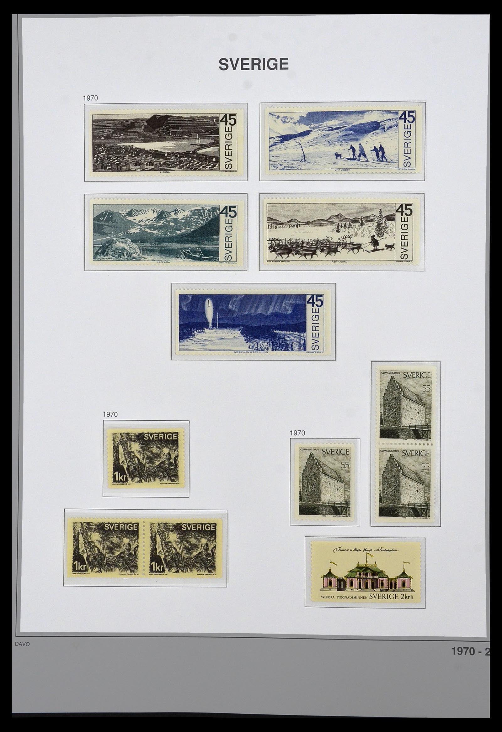 34292 072 - Stamp collection 34292 Sweden 1891-2015!