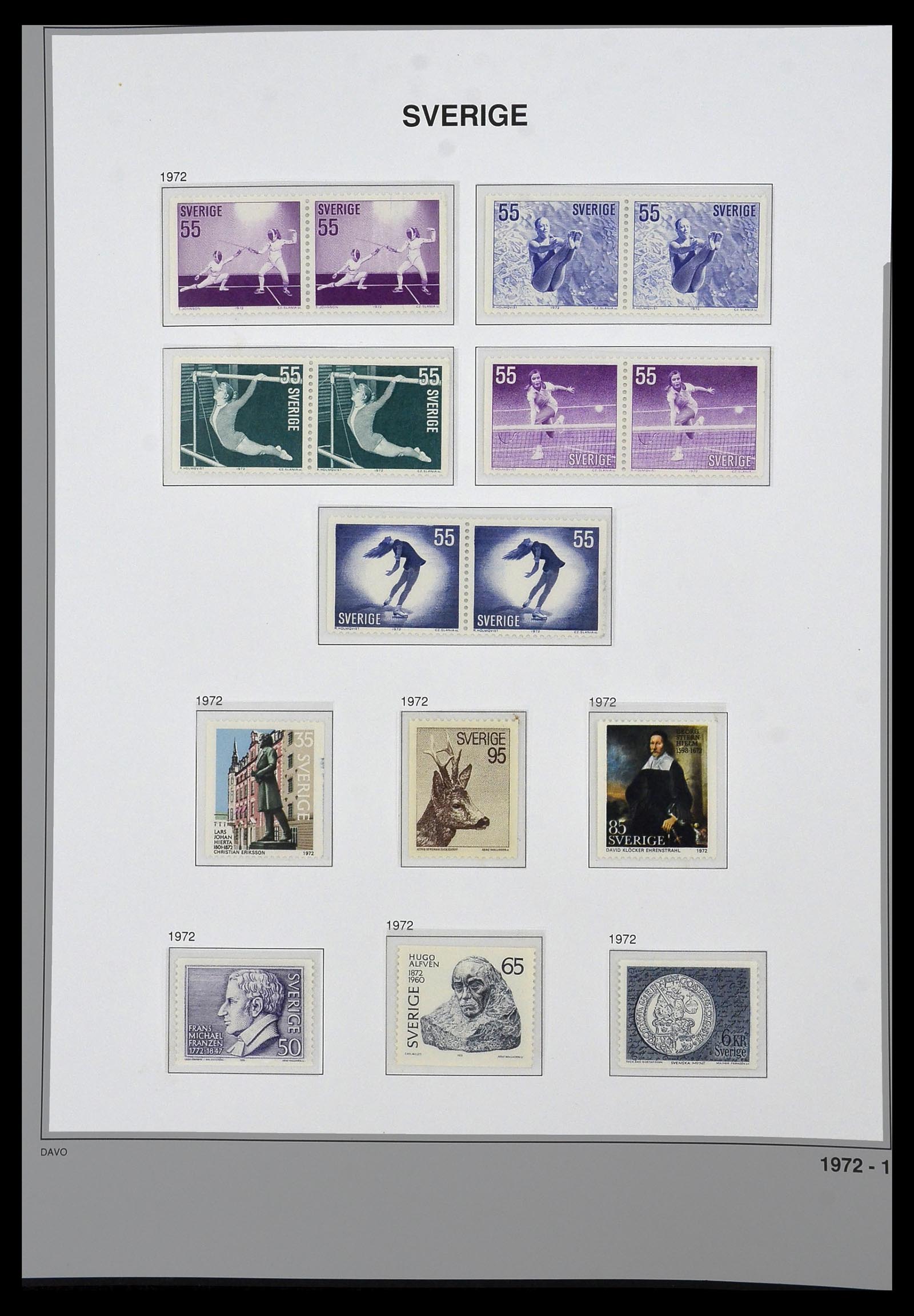 34292 079 - Stamp collection 34292 Sweden 1891-2015!
