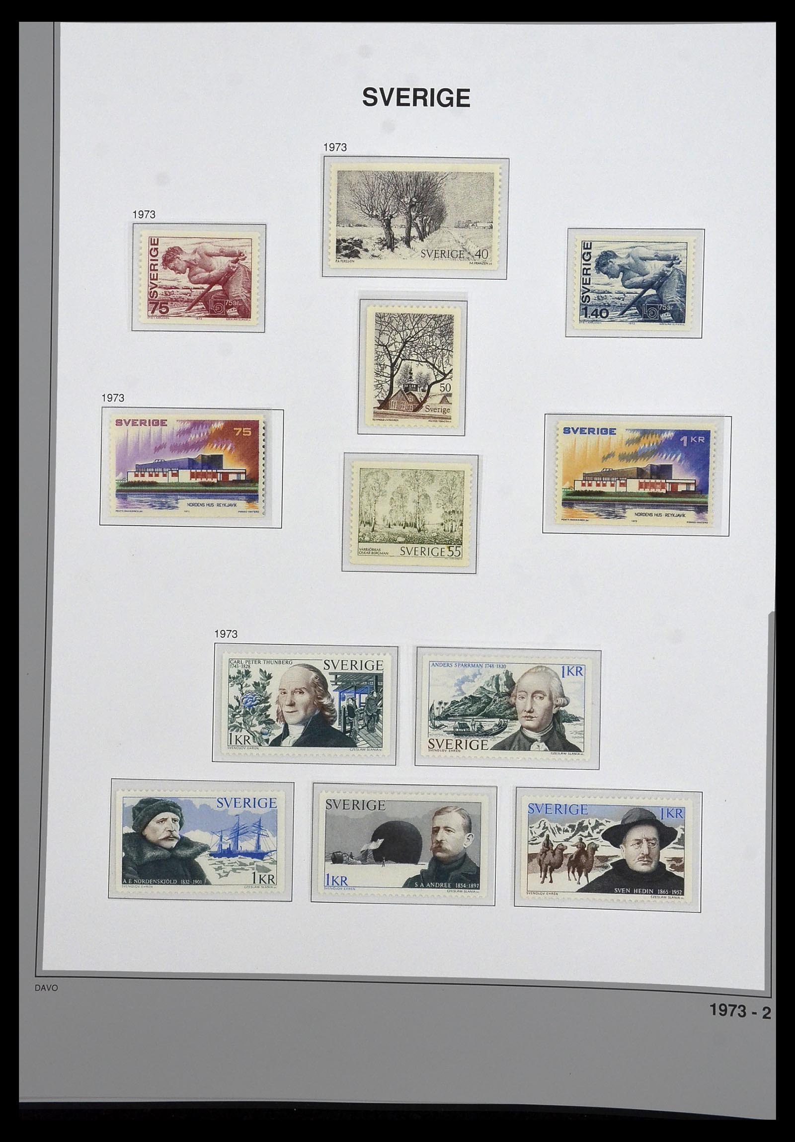 34292 085 - Stamp collection 34292 Sweden 1891-2015!