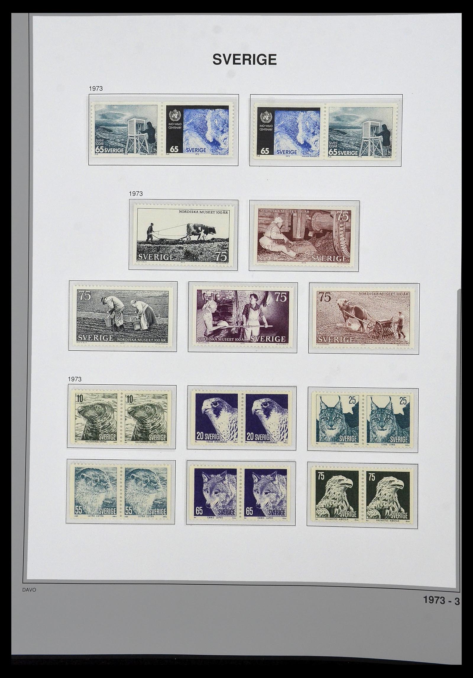 34292 086 - Stamp collection 34292 Sweden 1891-2015!