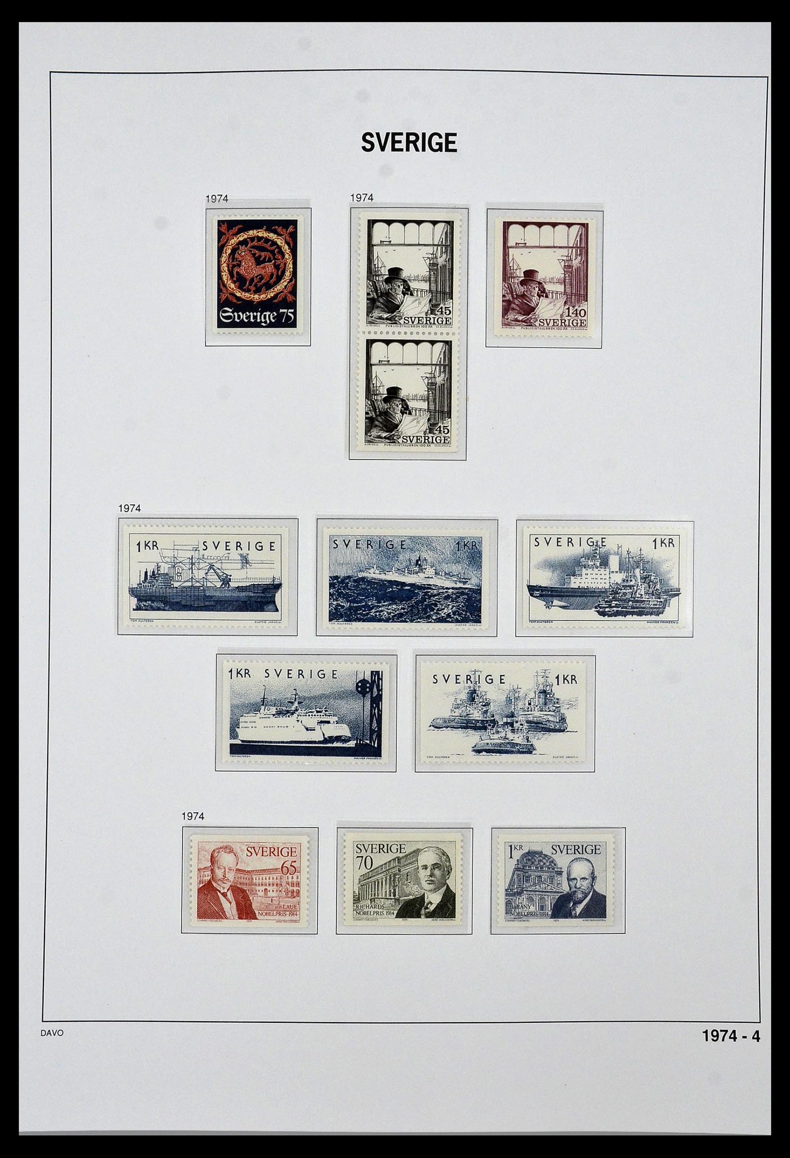 34292 091 - Stamp collection 34292 Sweden 1891-2015!