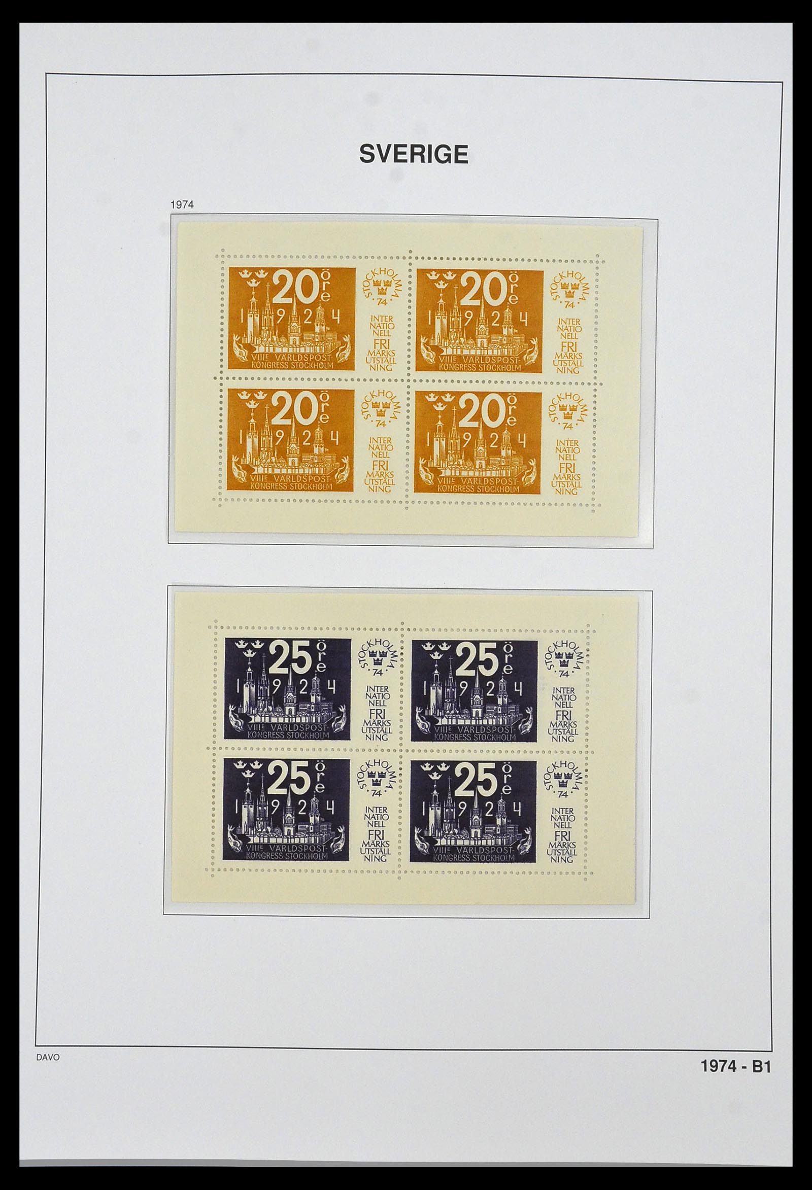 34292 093 - Stamp collection 34292 Sweden 1891-2015!
