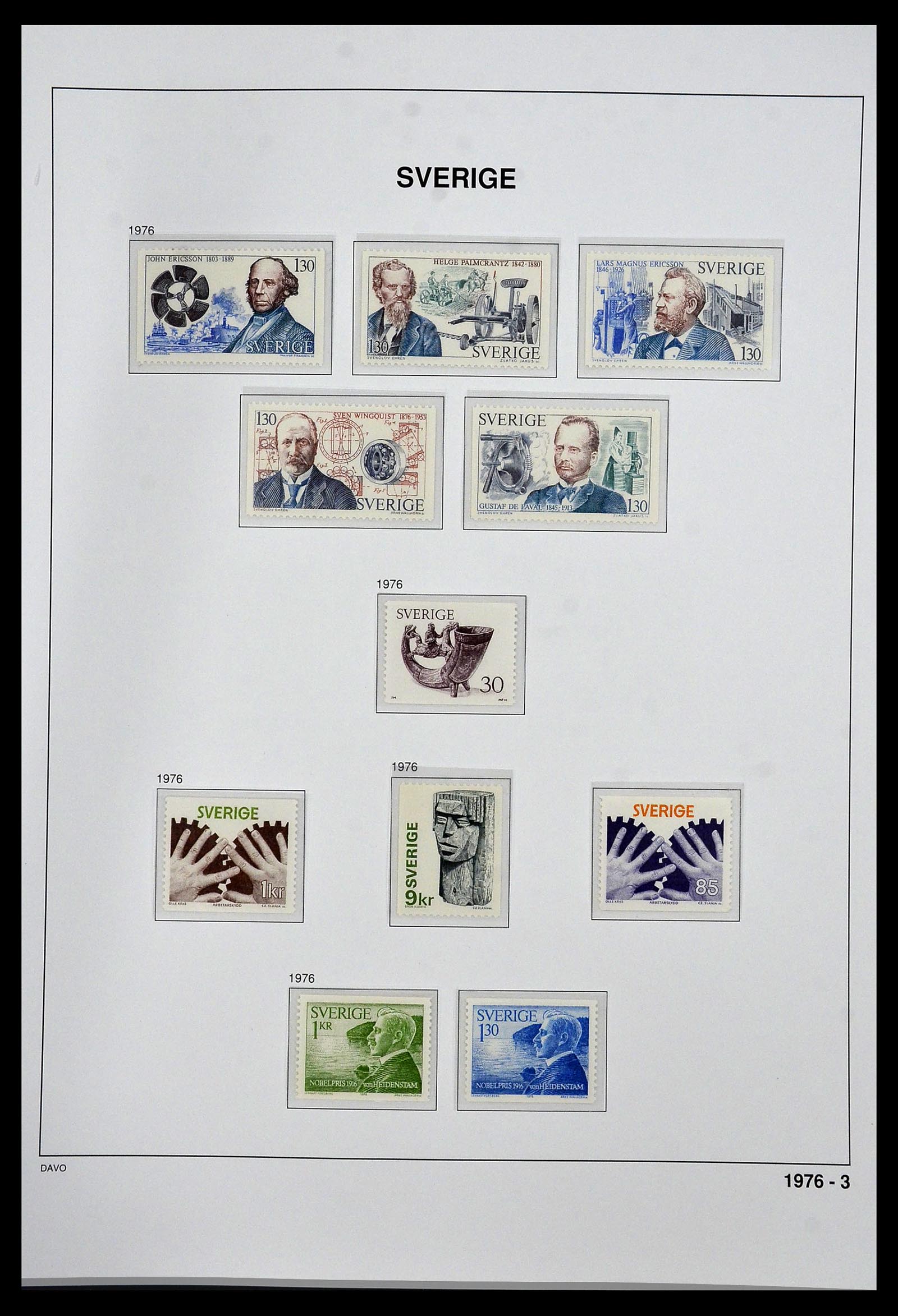 34292 102 - Stamp collection 34292 Sweden 1891-2015!
