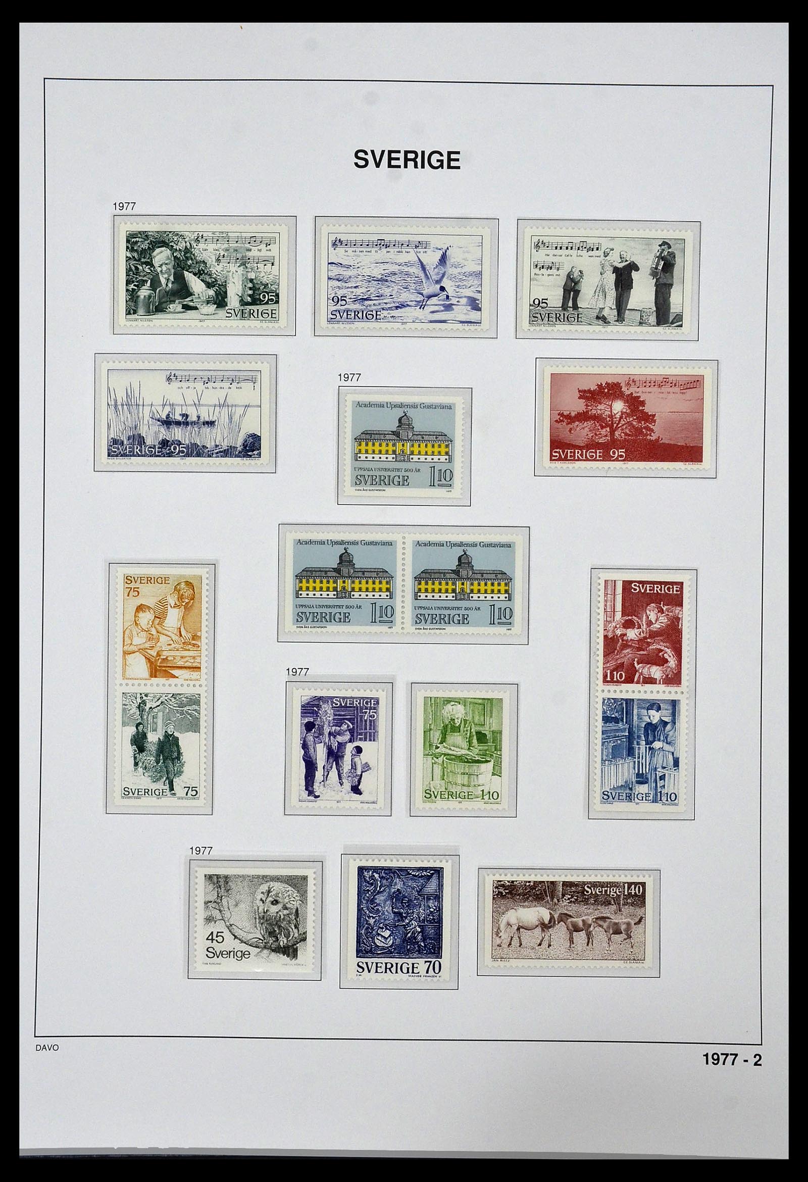 34292 105 - Stamp collection 34292 Sweden 1891-2015!